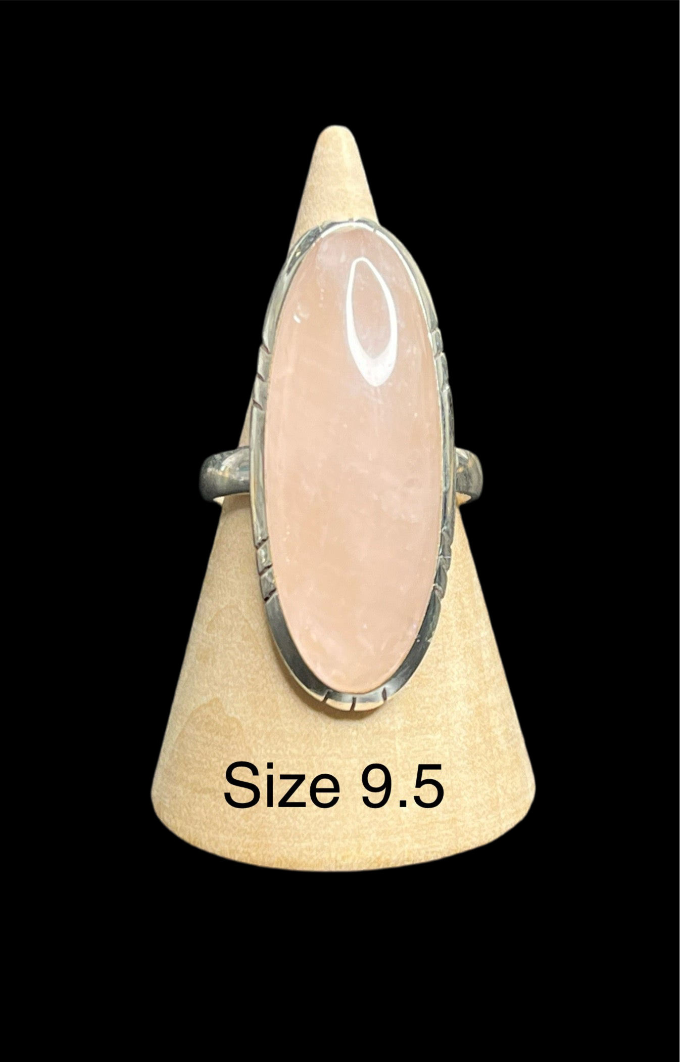 Rose Quartz Sterling Silver Rings