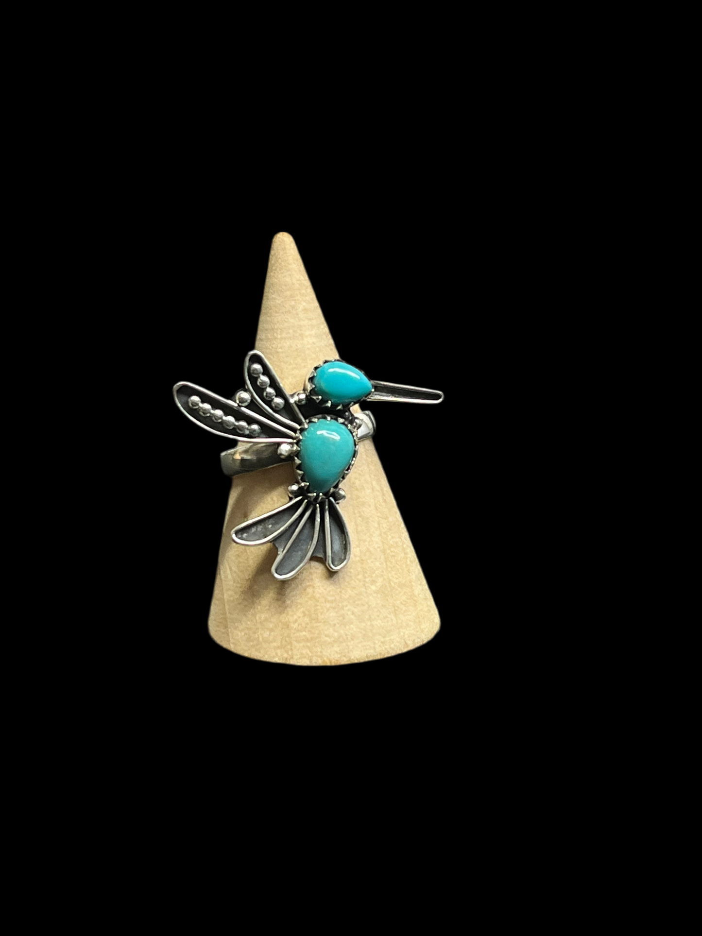 Handcrafted Hummingbird Rings - Sterling Silver