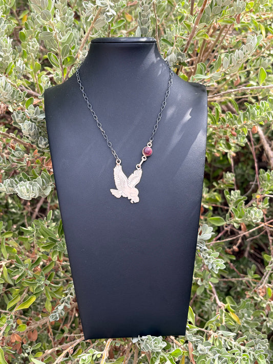 Land of the Free Purple Spiny Necklace