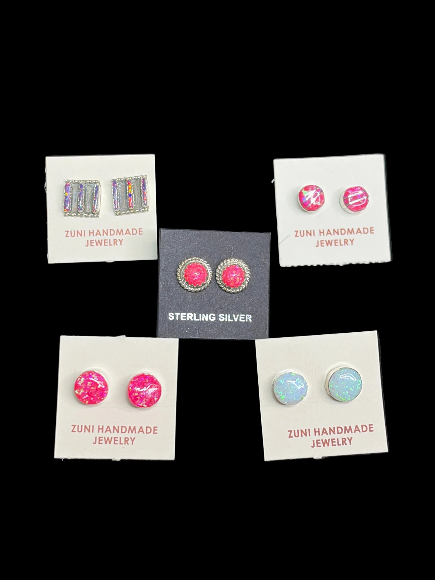 Everyday Zuni Handmade Earrings