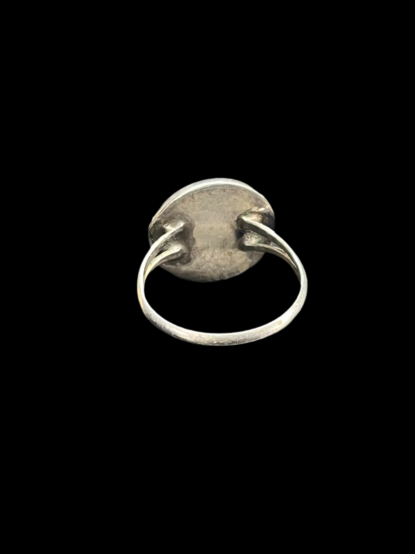 Antique Malachite Ring - size 8