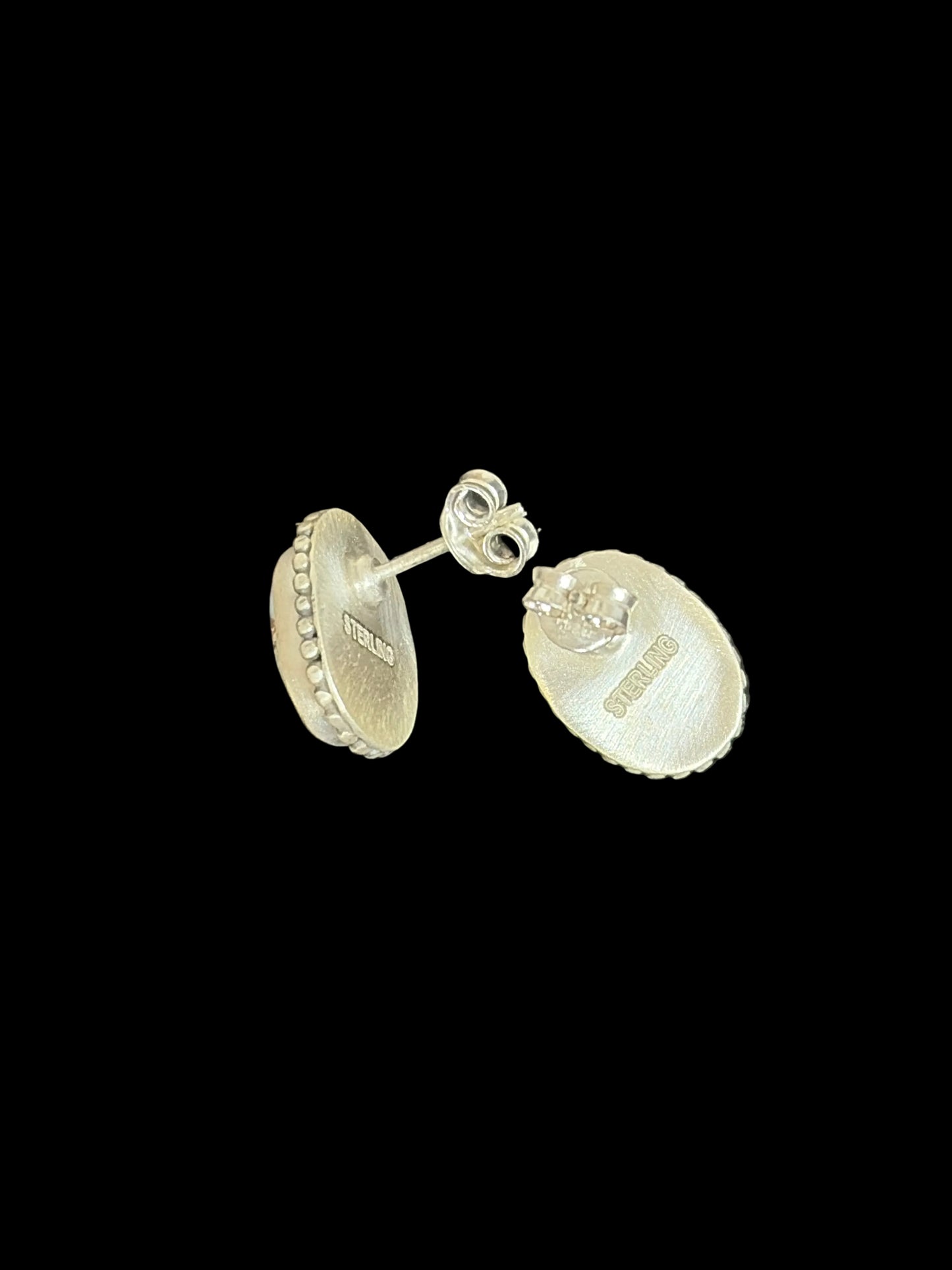 Golden Hills Turquoise Stud Earrings