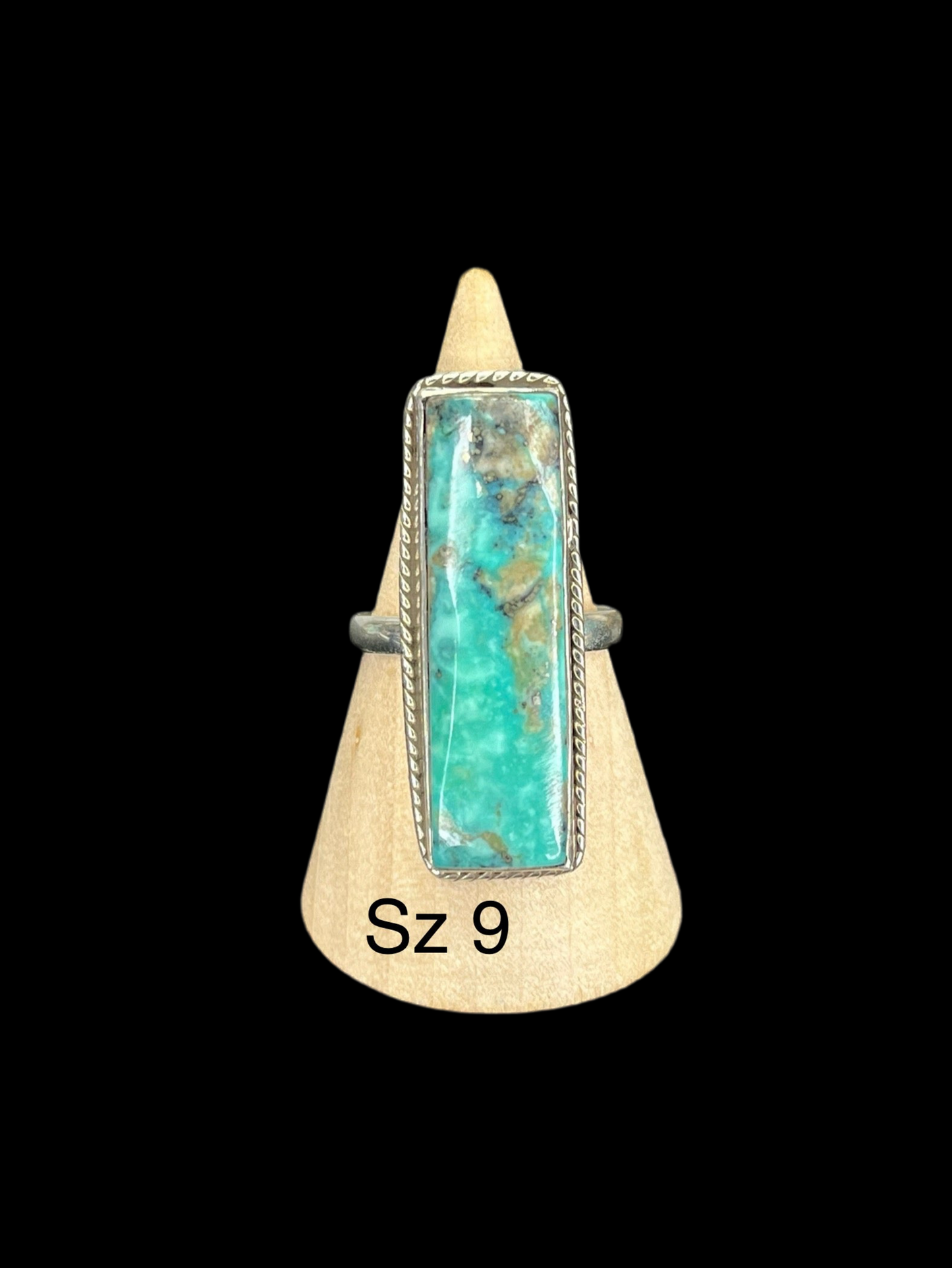 Arizona Turquoise Bar Rings - sizes 5-12