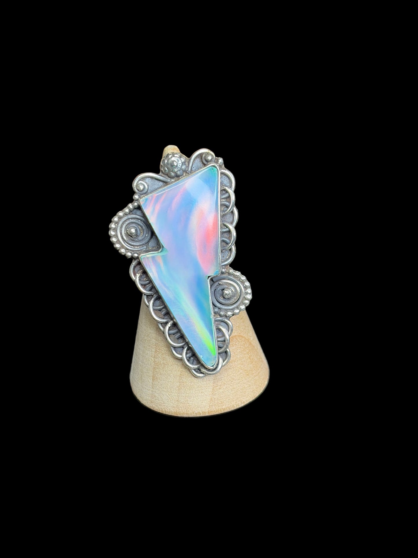 Aurora Bolt Rings