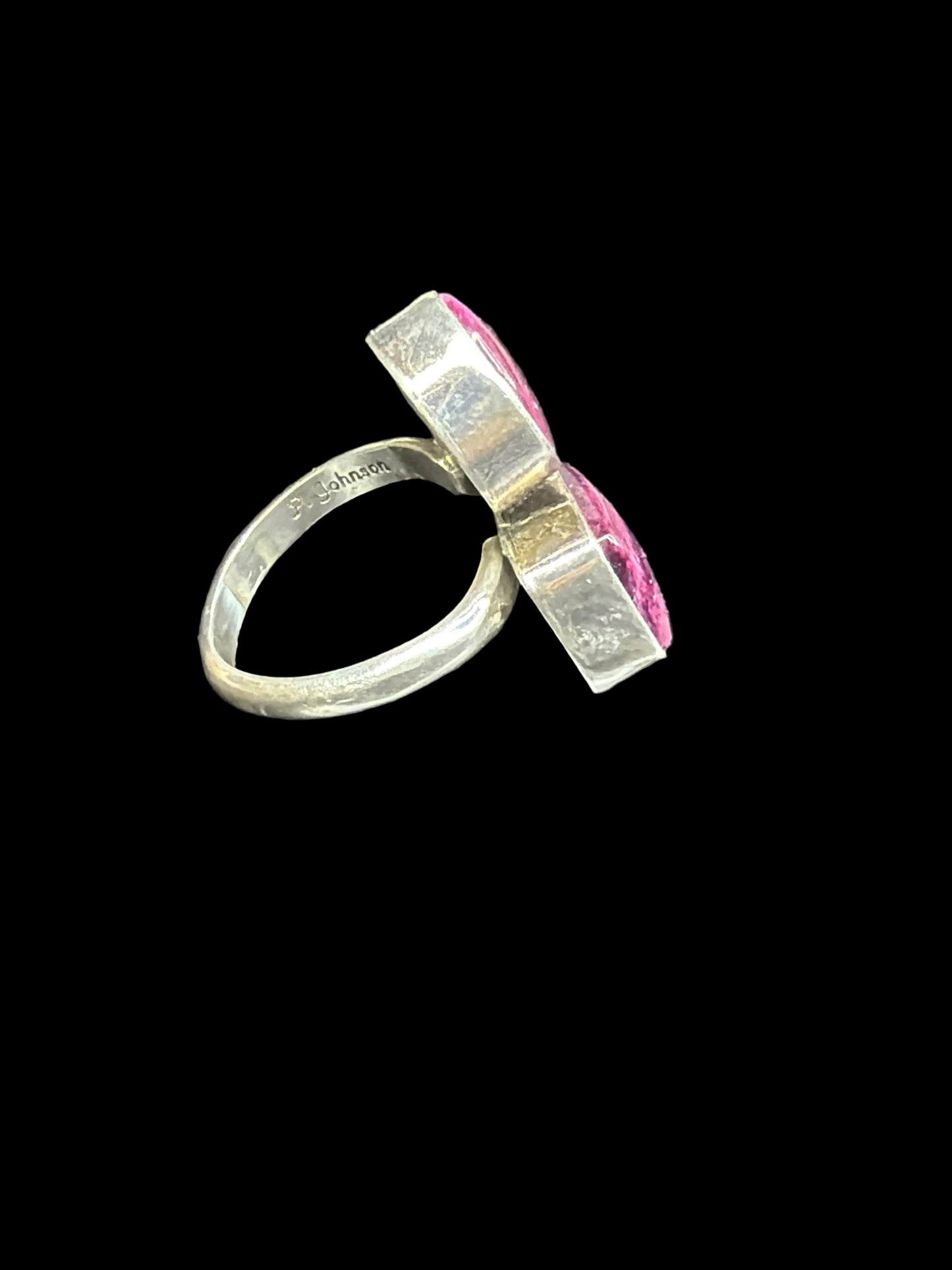 Navajo - Pansy Johnson - Purple Spiny Oyster Ring