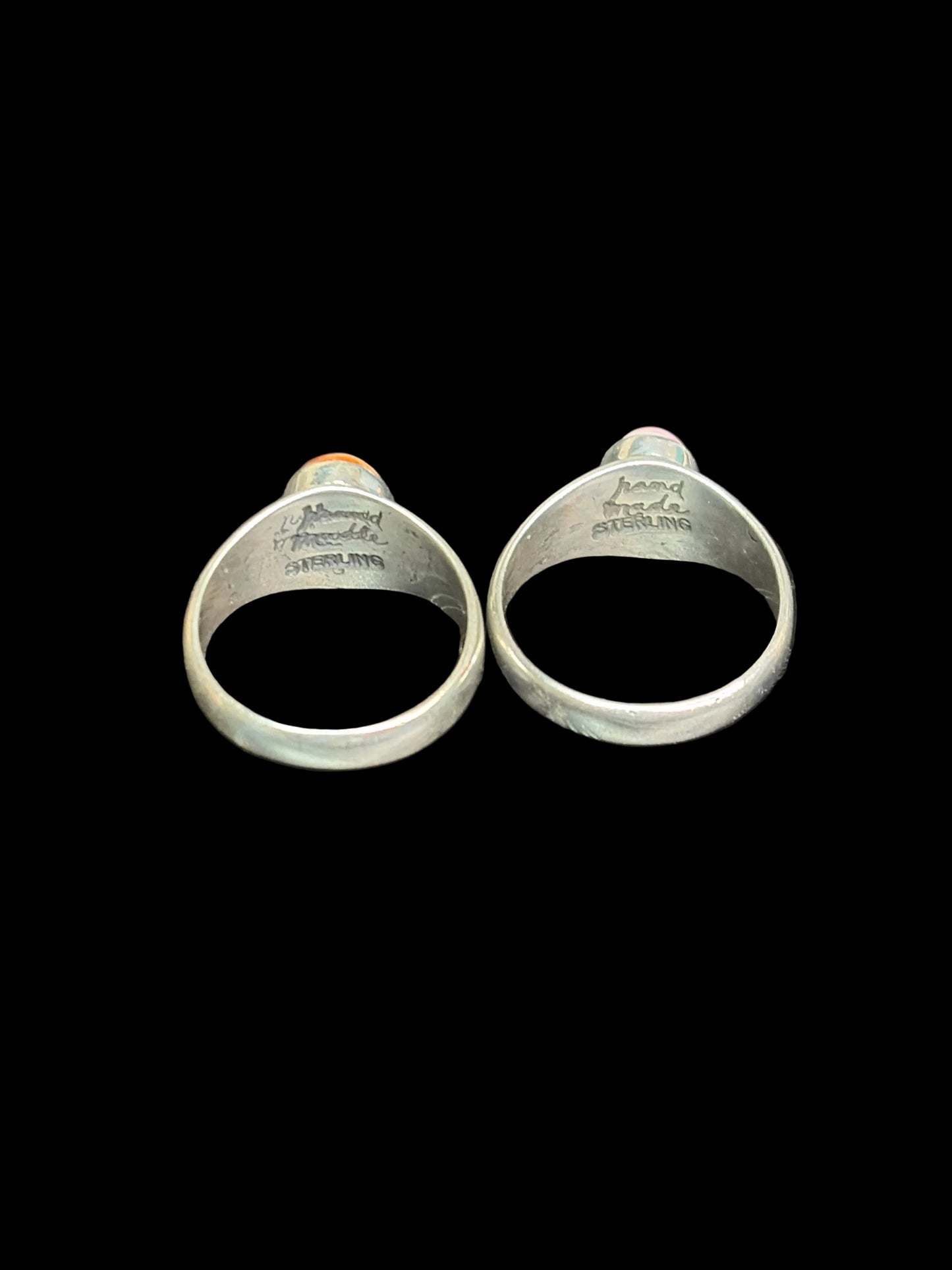 Handcrafted Thick Band Rings