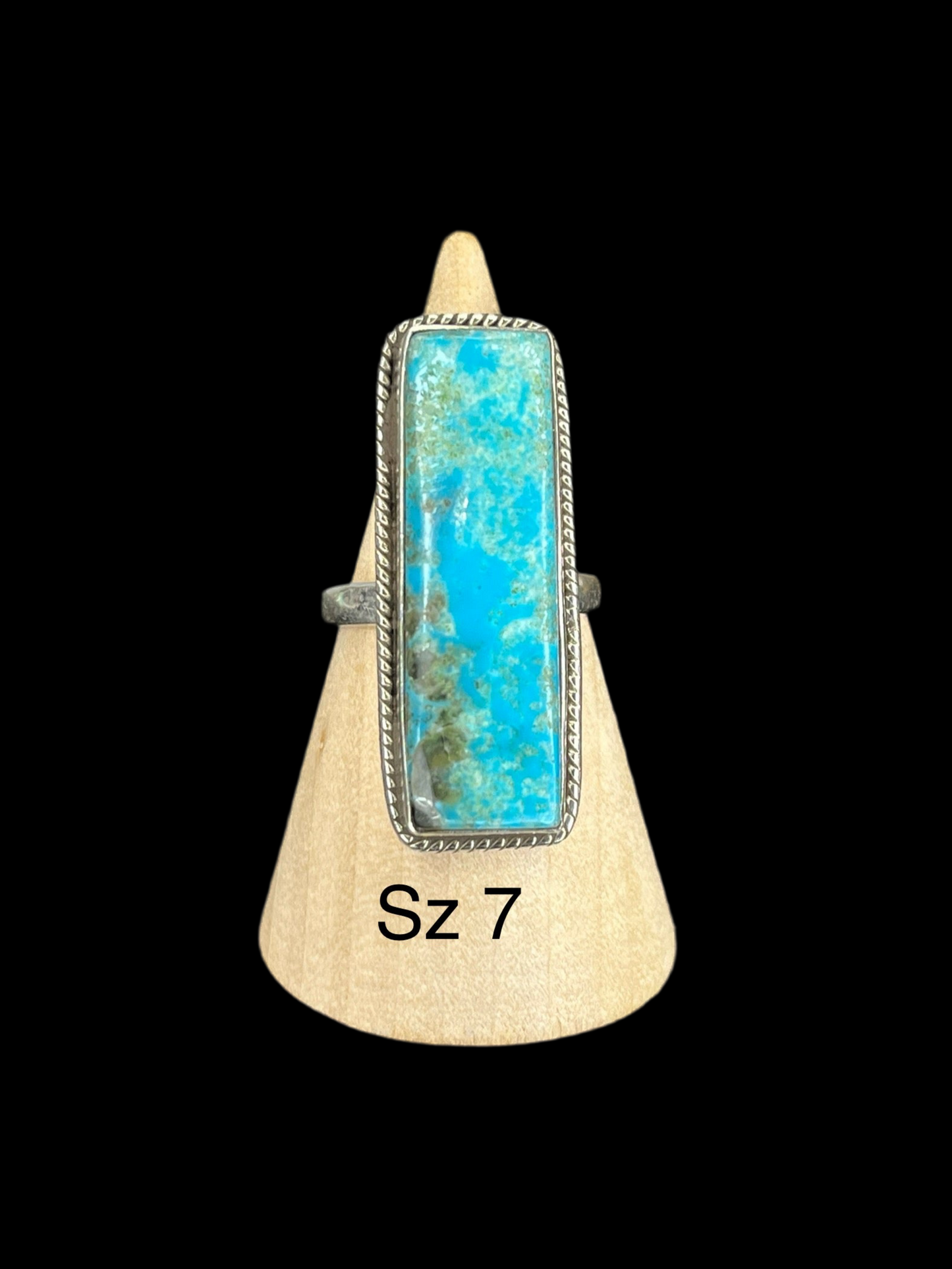 Arizona Turquoise Bar Rings - sizes 5-12