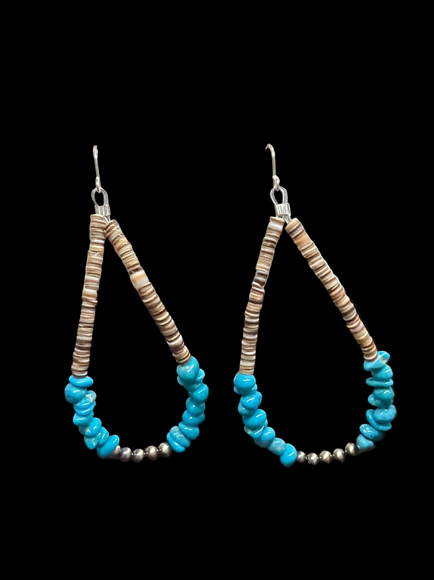 Sleeping Beauty Turquoise Statement Earrings