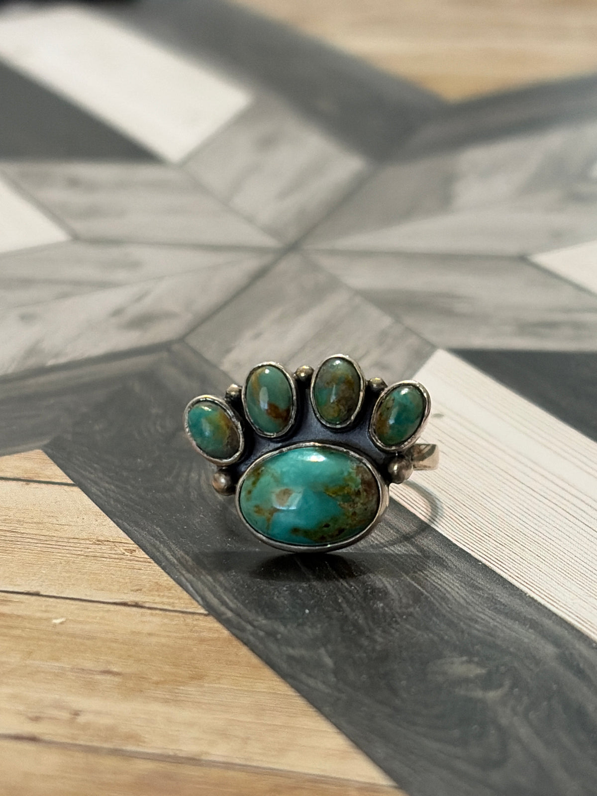 Handcrafted Paw Ring - Adjustable