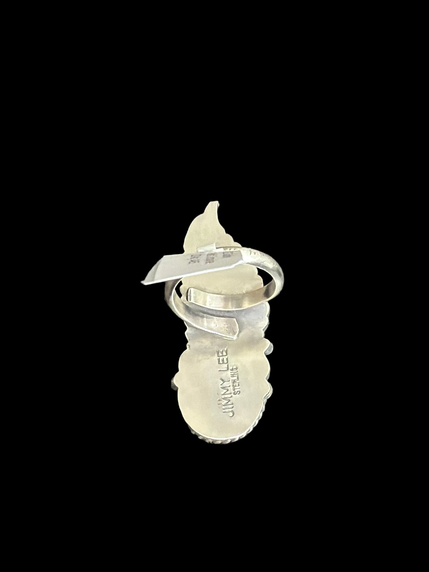Navajo - Jimmy Lee - Golden Hills Turquoise Ring - Adjustable