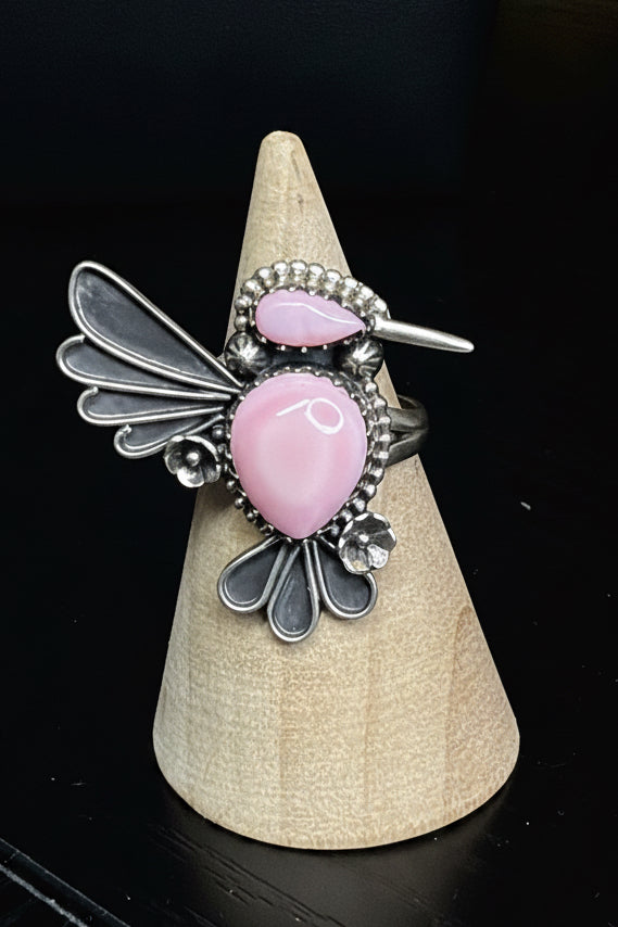 Handcrafted Hummingbird Rings