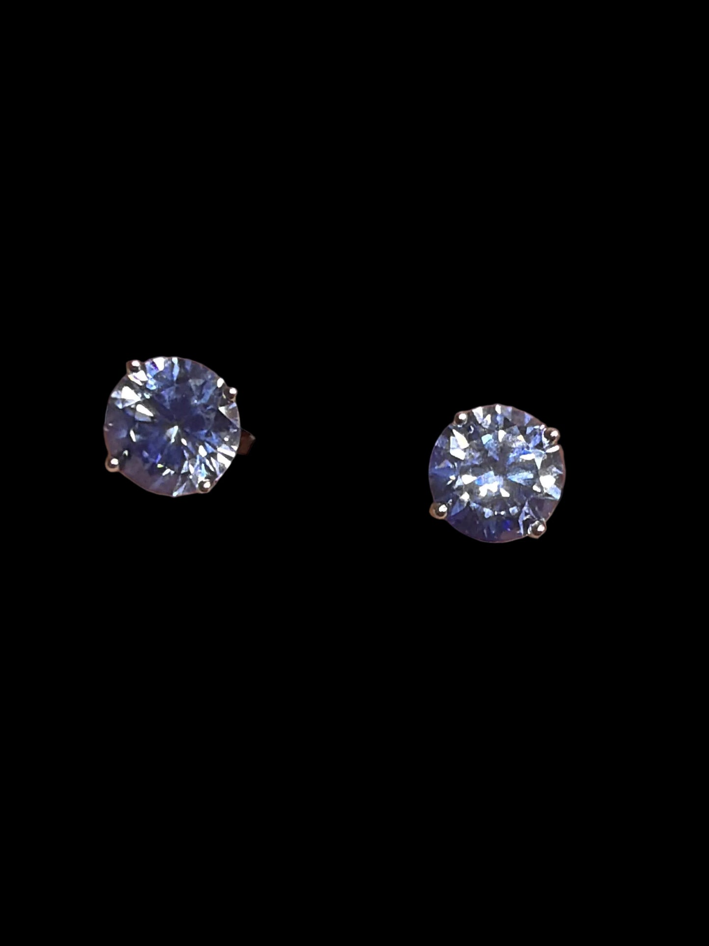 ENHANCED Tanzanite Sterling Silver Earrings