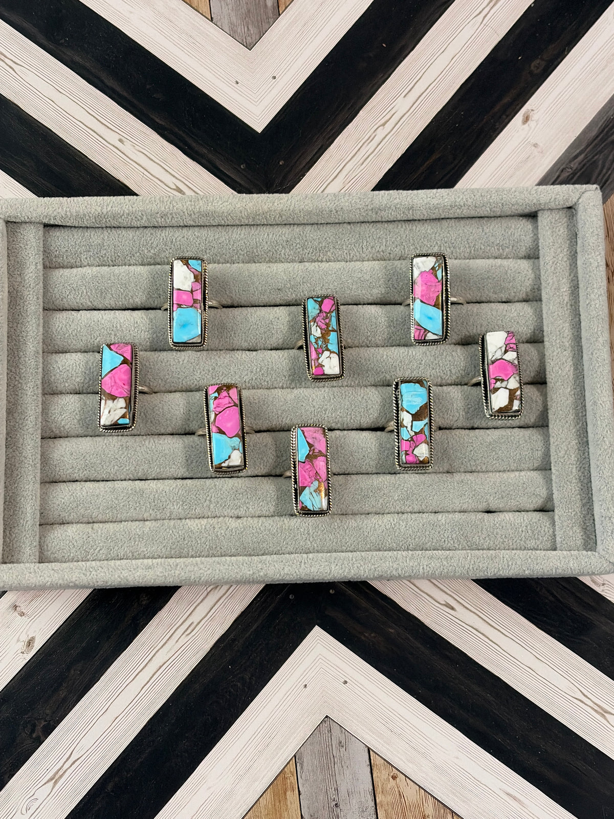 Cotton Candy Bar Rings