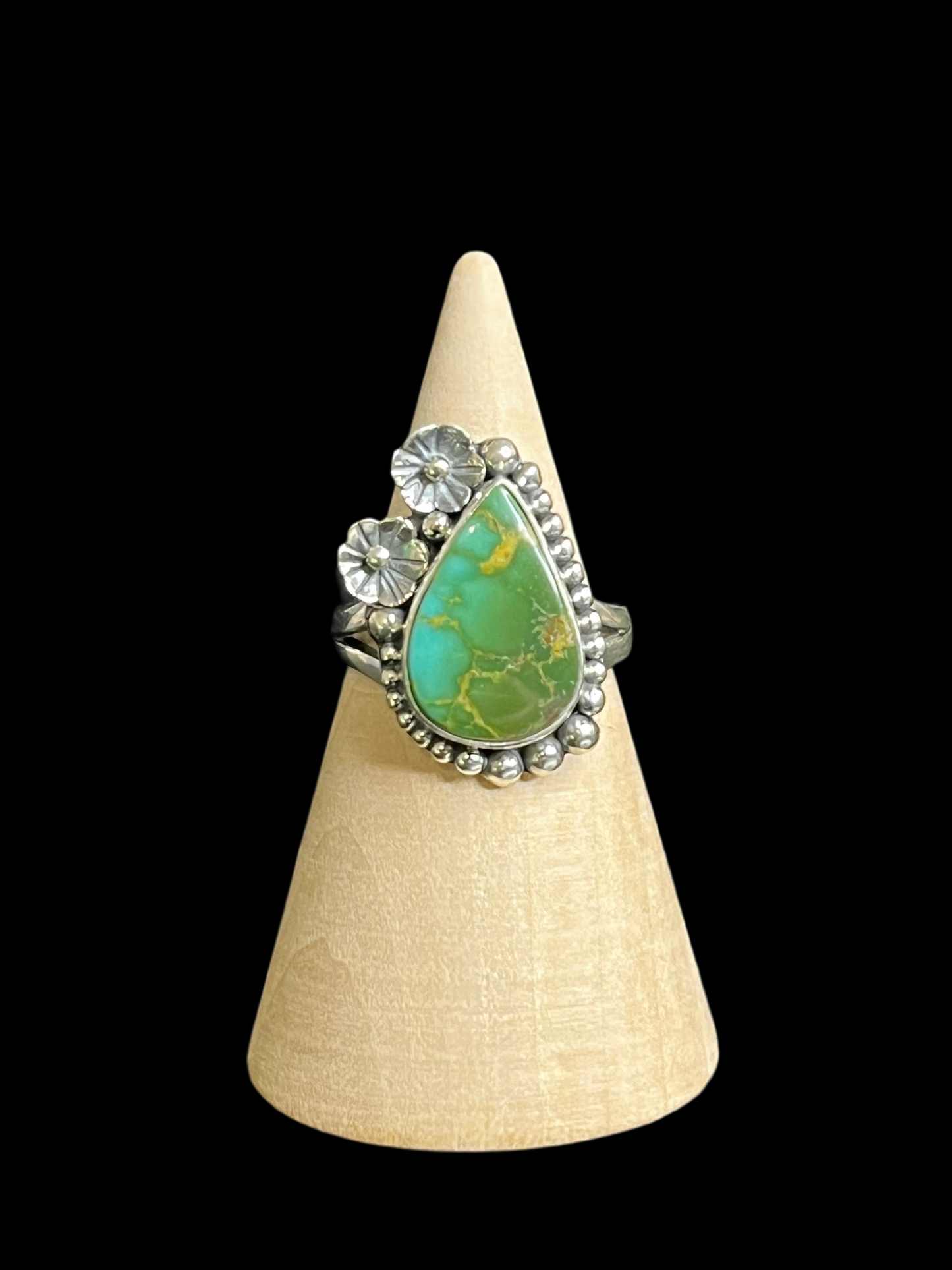 Sonoran Gold Turquoise Ring - size 6