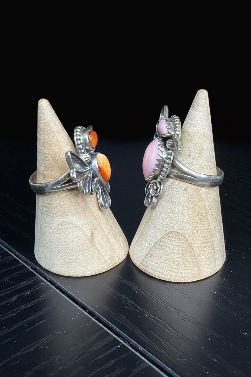Handcrafted Hummingbird Rings