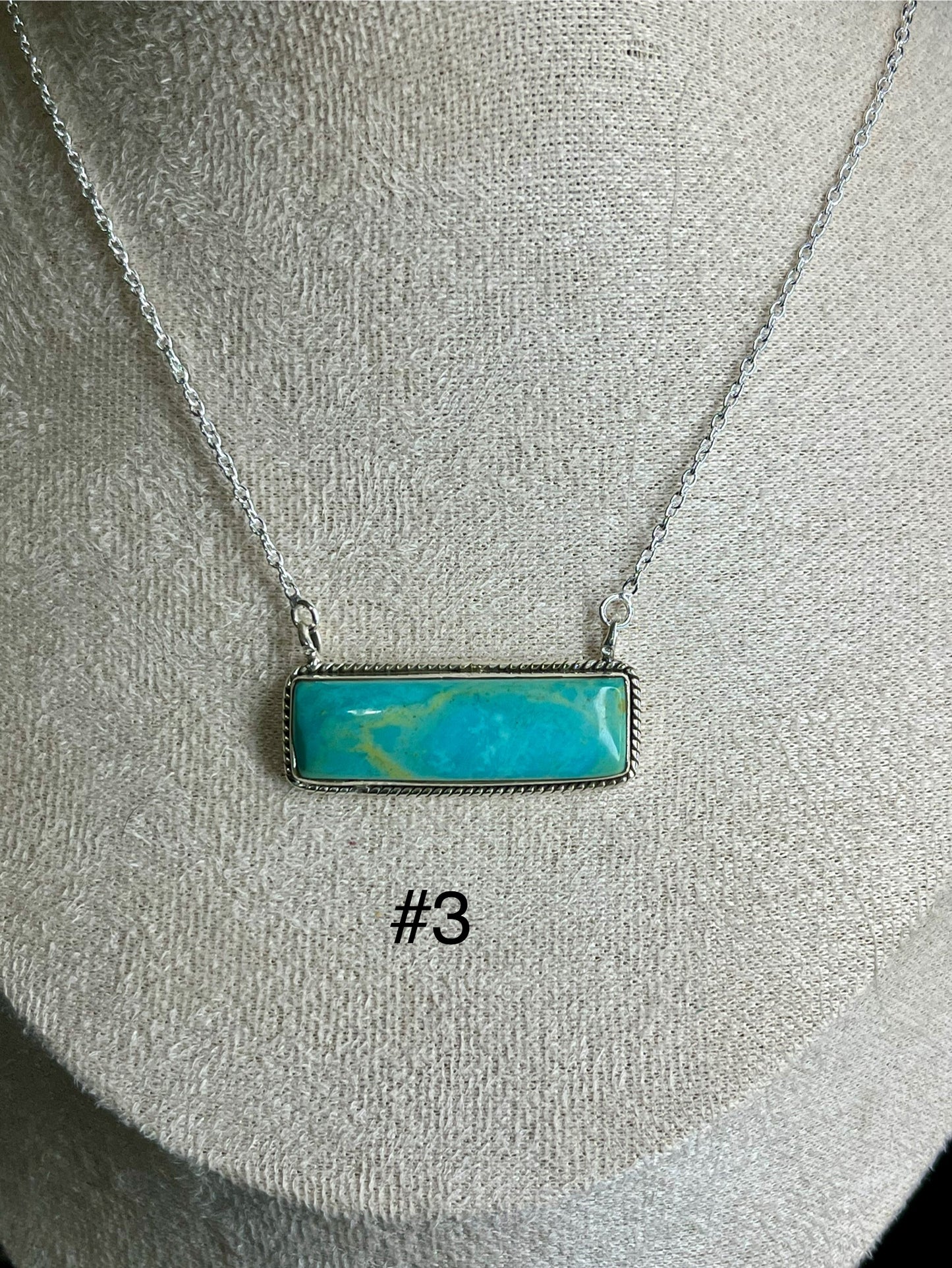Arizona Turquoise Bar Necklaces