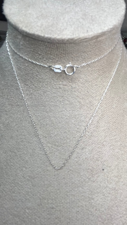 Simple Cable Chain - 20” - 925 ITALY
