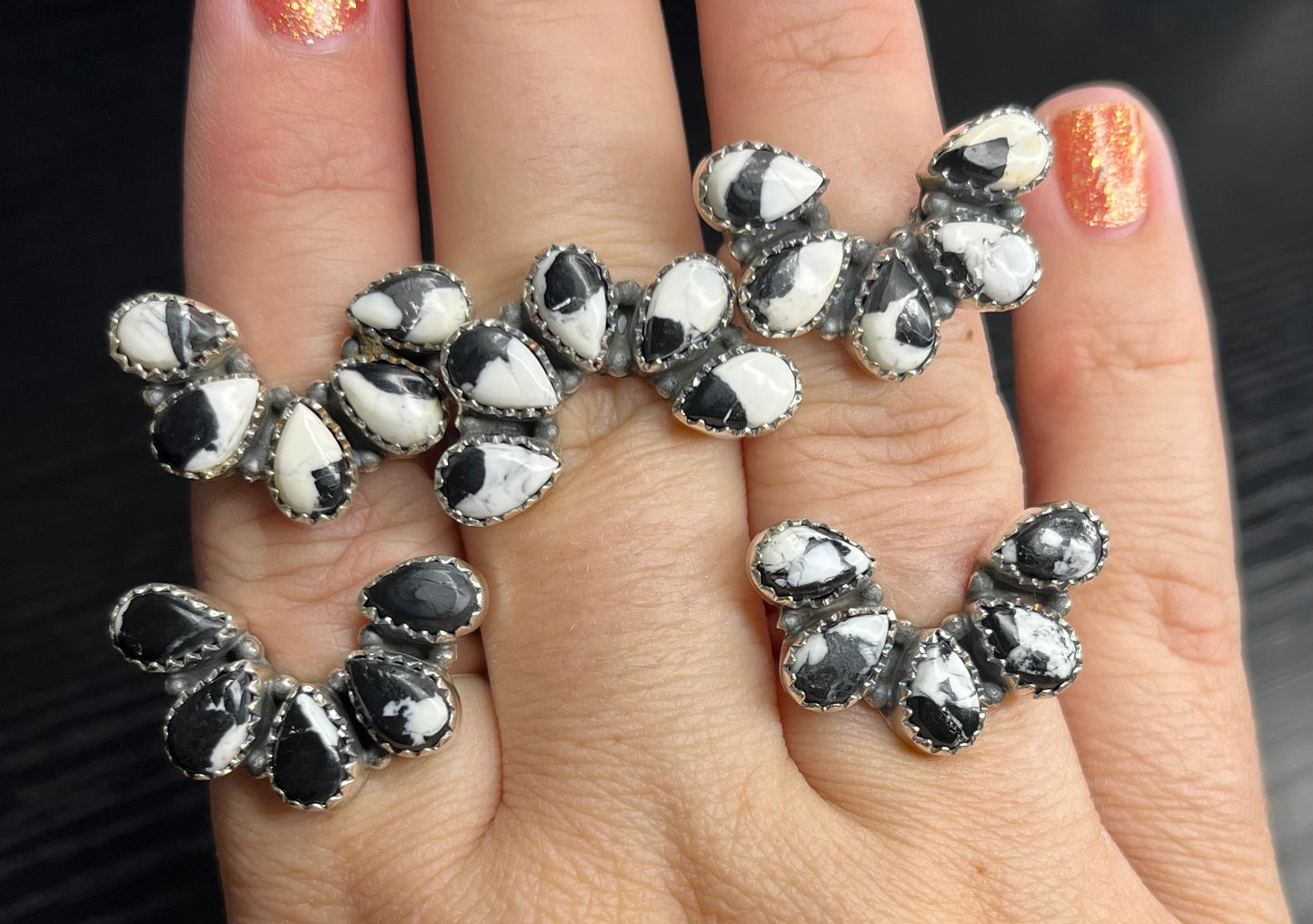 White Buffalo Mini-Naja Rings