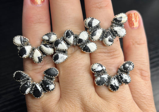 White Buffalo Mini-Naja Rings