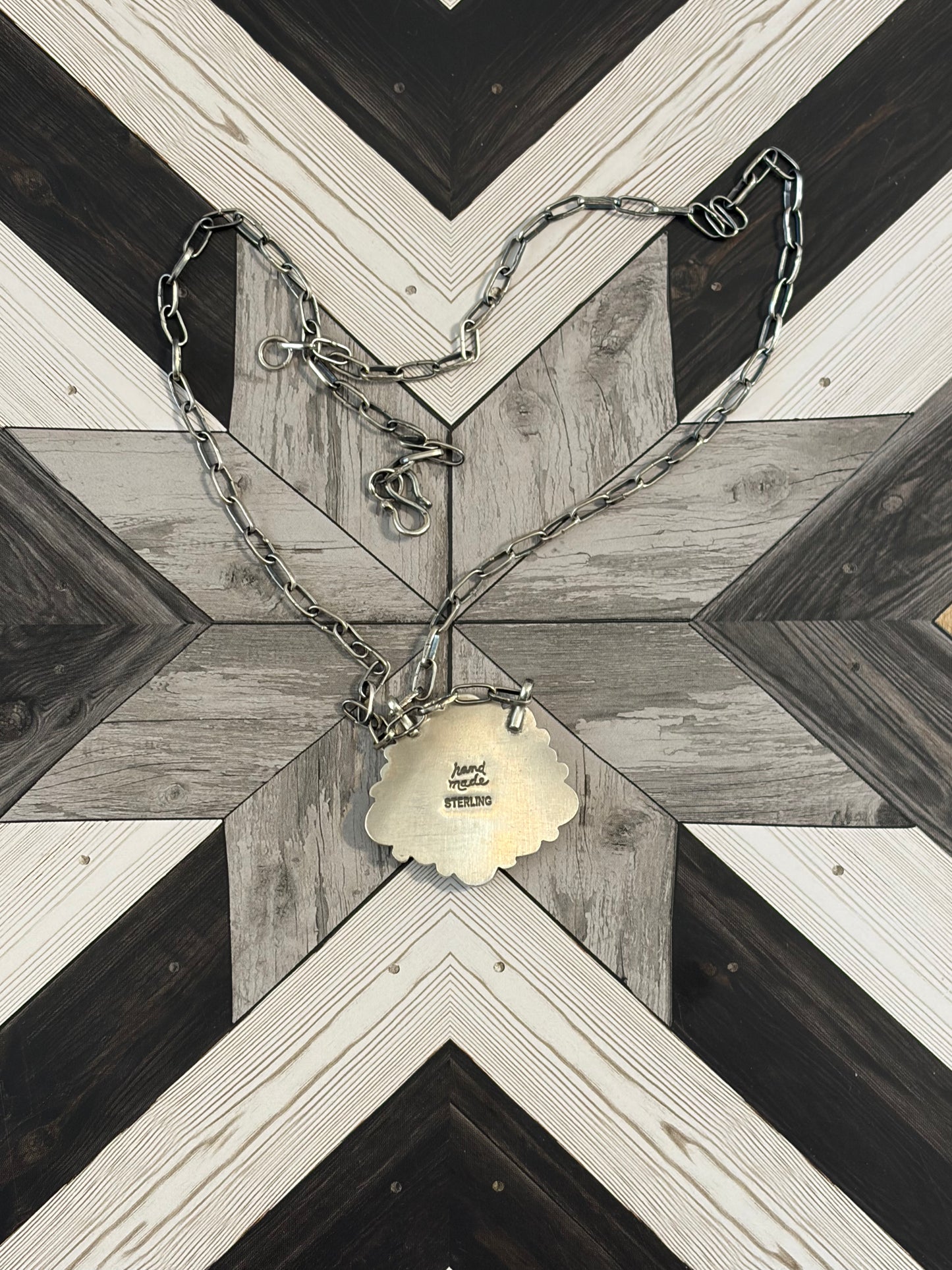 Handcrafted Multi-Stone Cluster Necklace