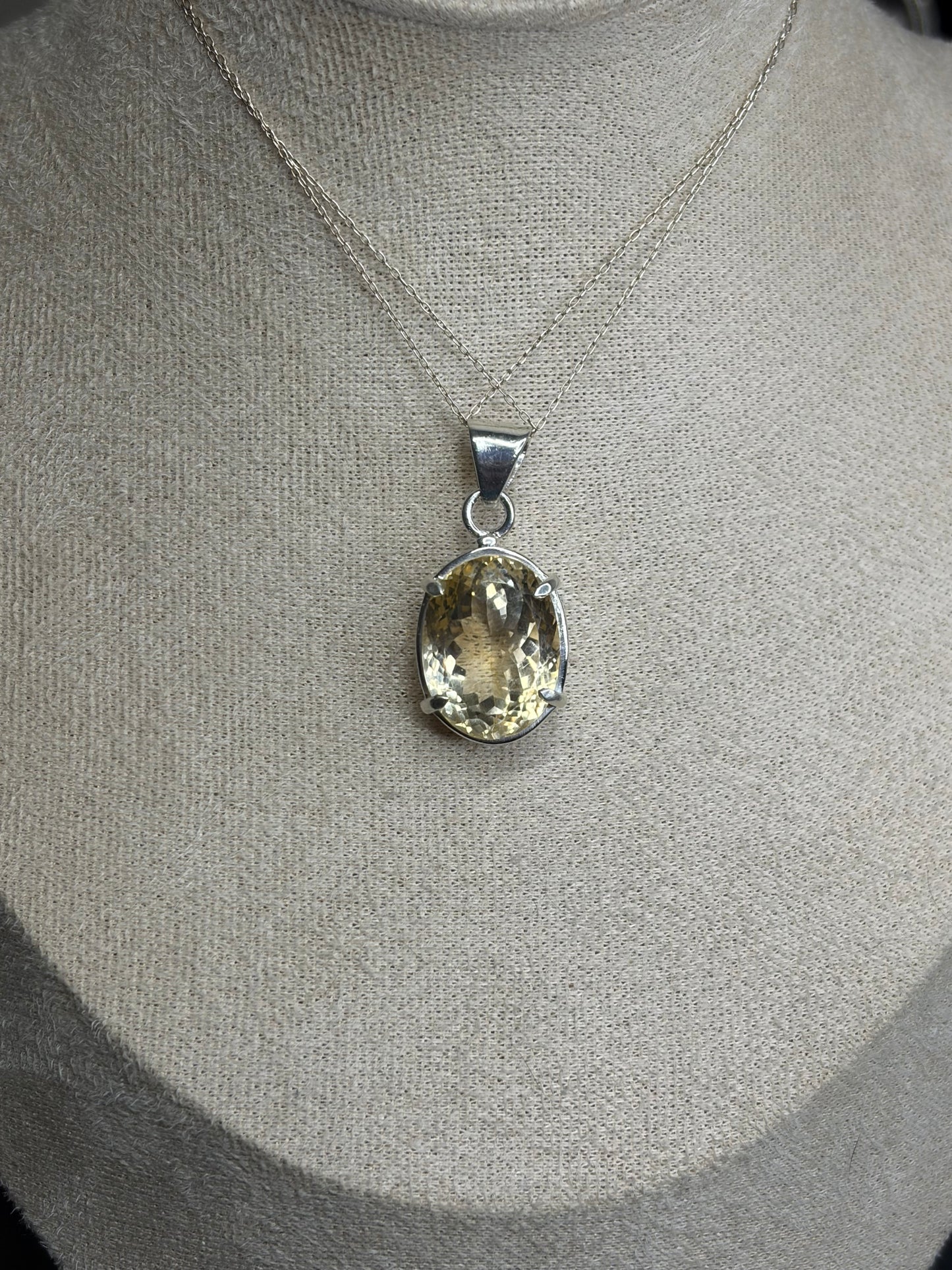 High Grade Citrine Pendant
