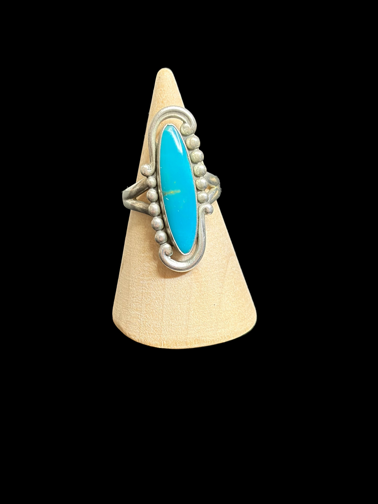 Vintage Bell Trading Post Ring - size 7