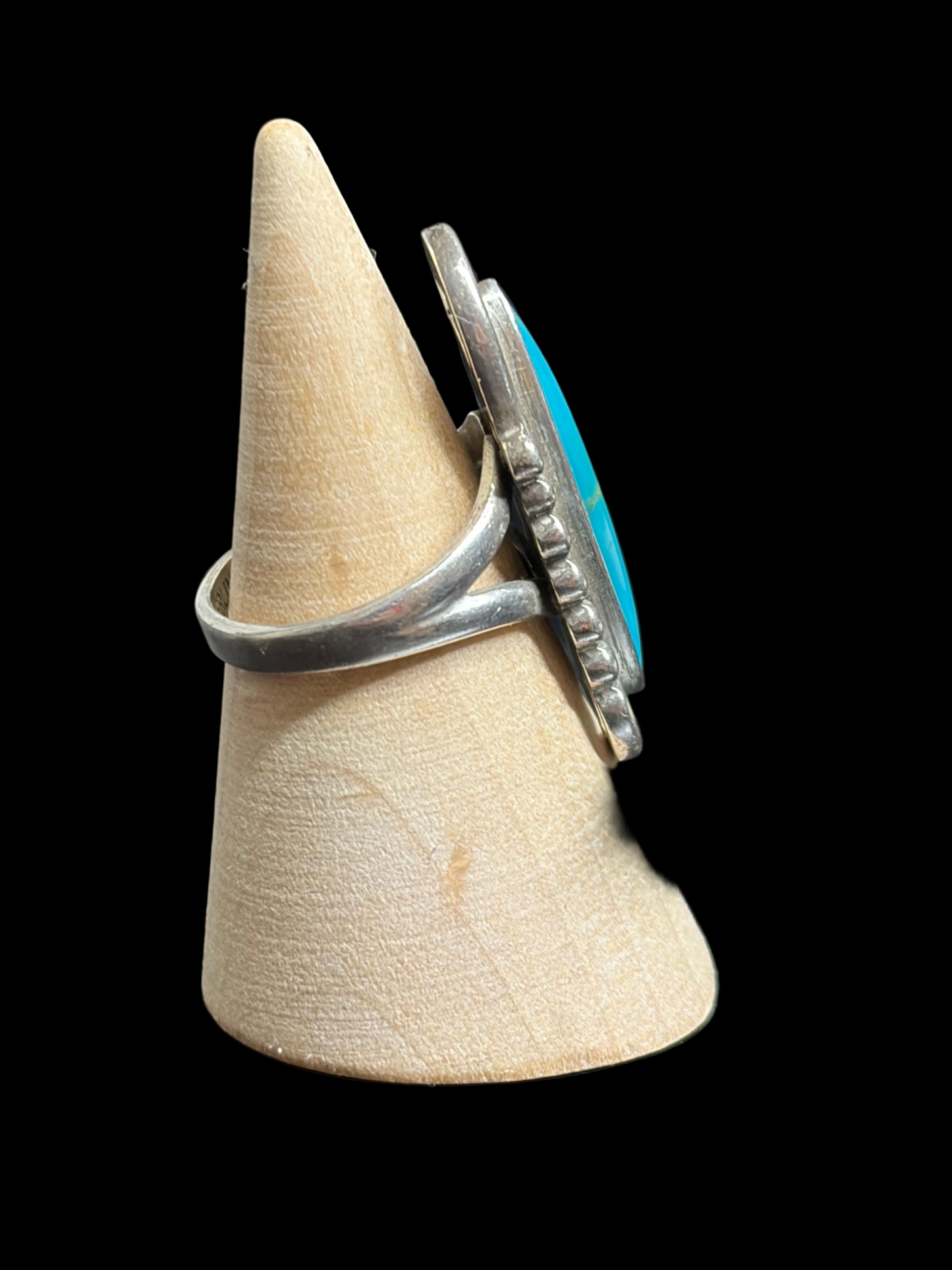 Vintage Bell Trading Post Ring - size 7