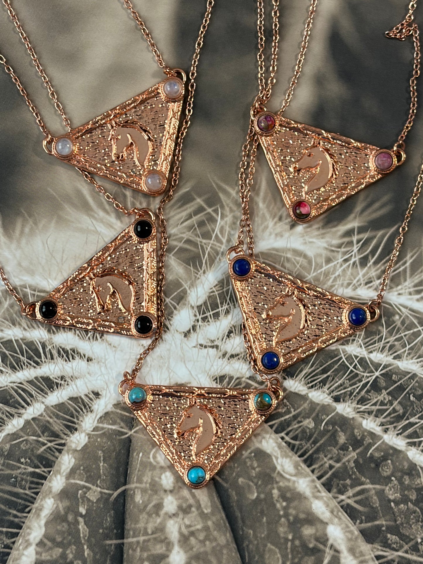 COPPER - Western Designer Tag Necklaces