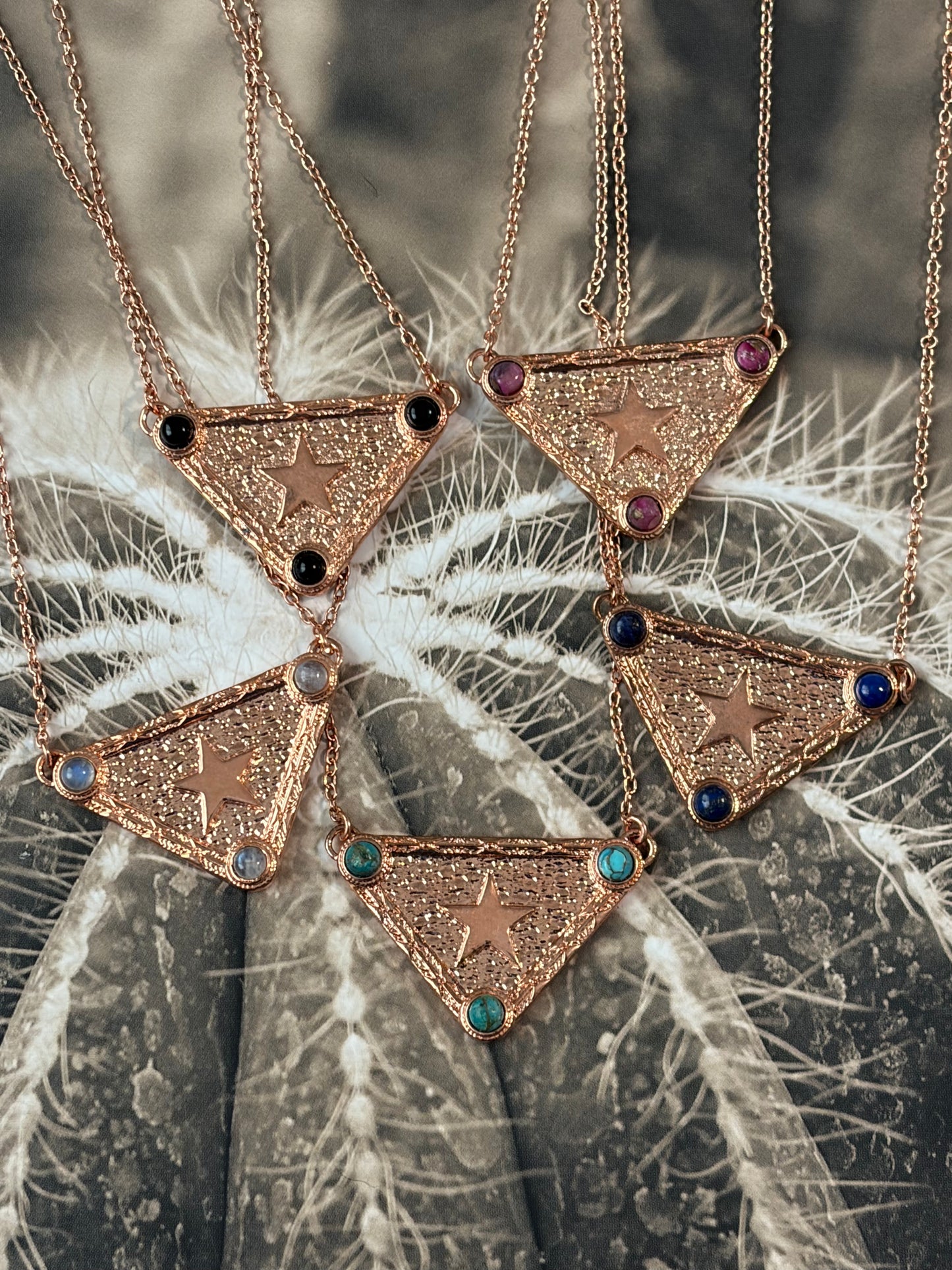 COPPER - Western Designer Tag Necklaces