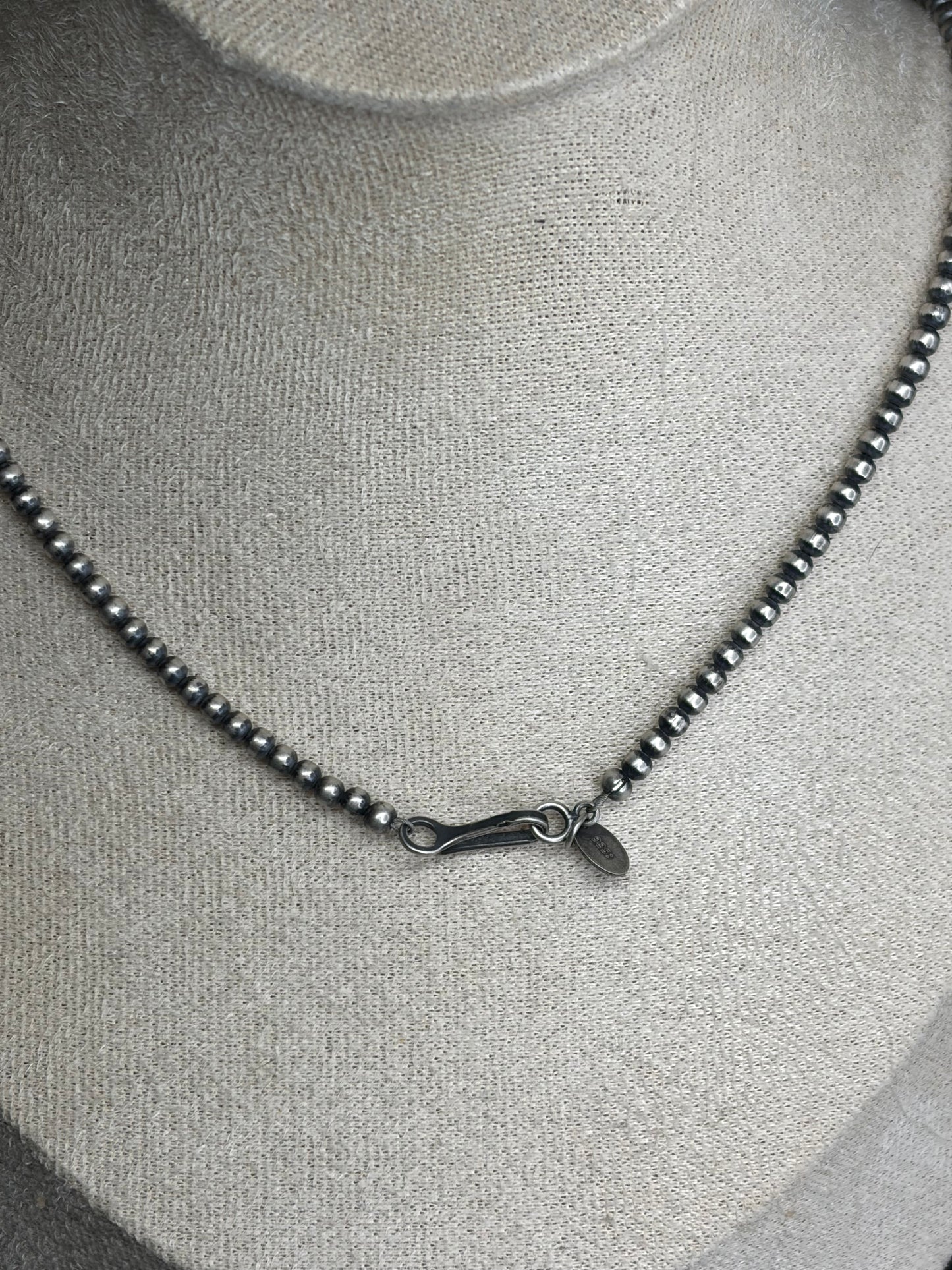 Machine Made 3mm Pearls - 20”