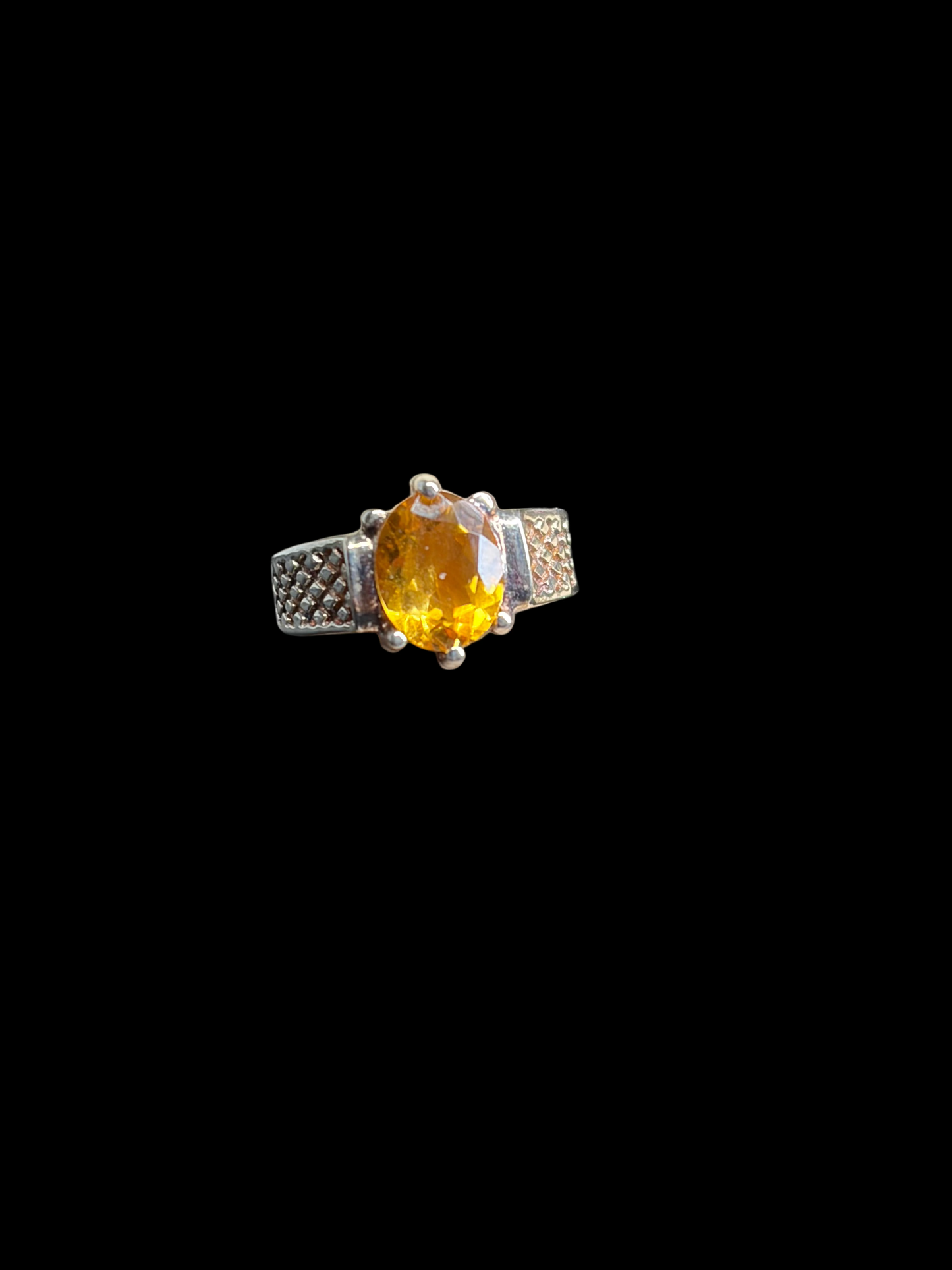 Citrine Sterling Silver Rings