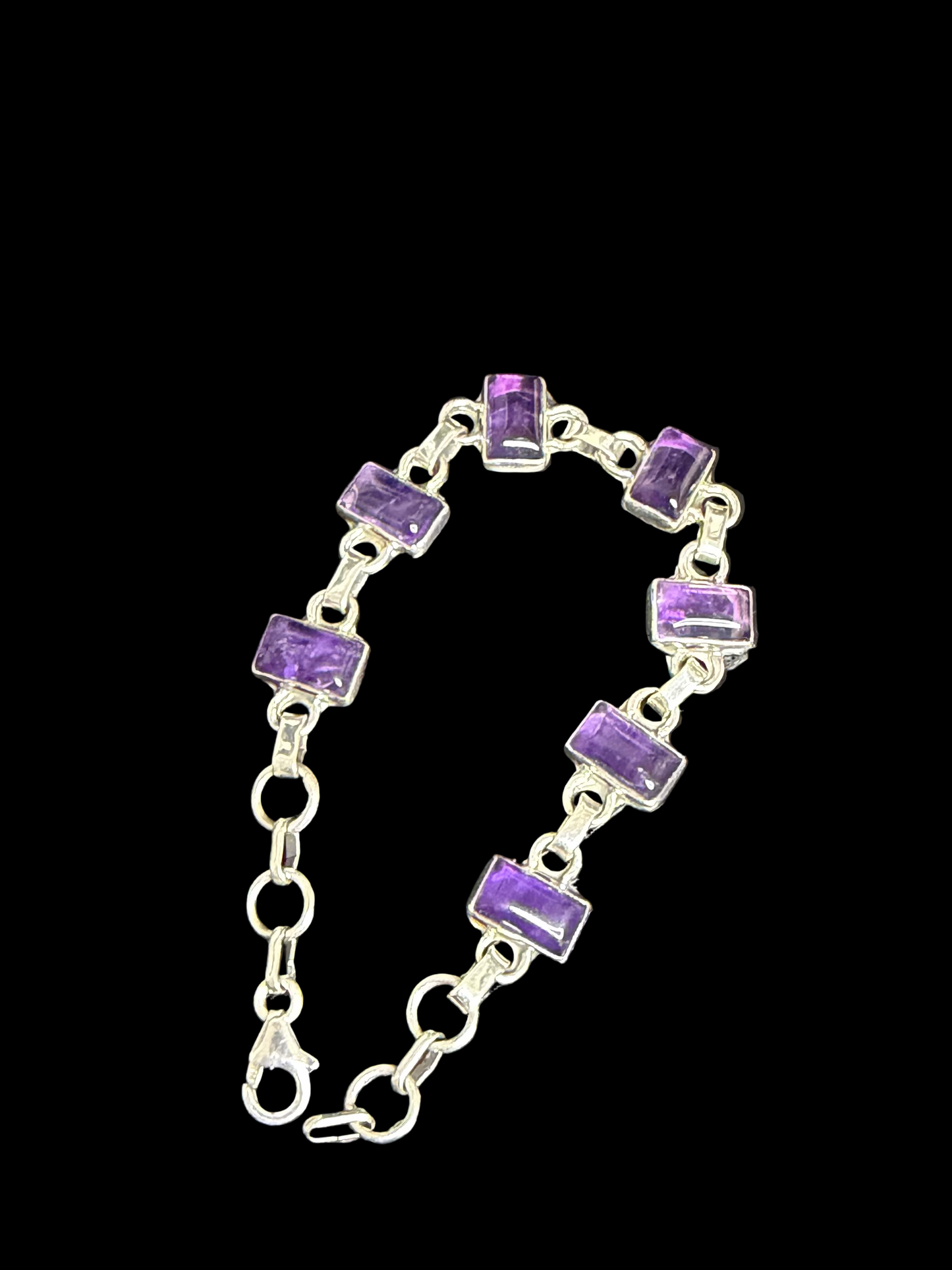 Natural Gemstone Tennis Bracelets