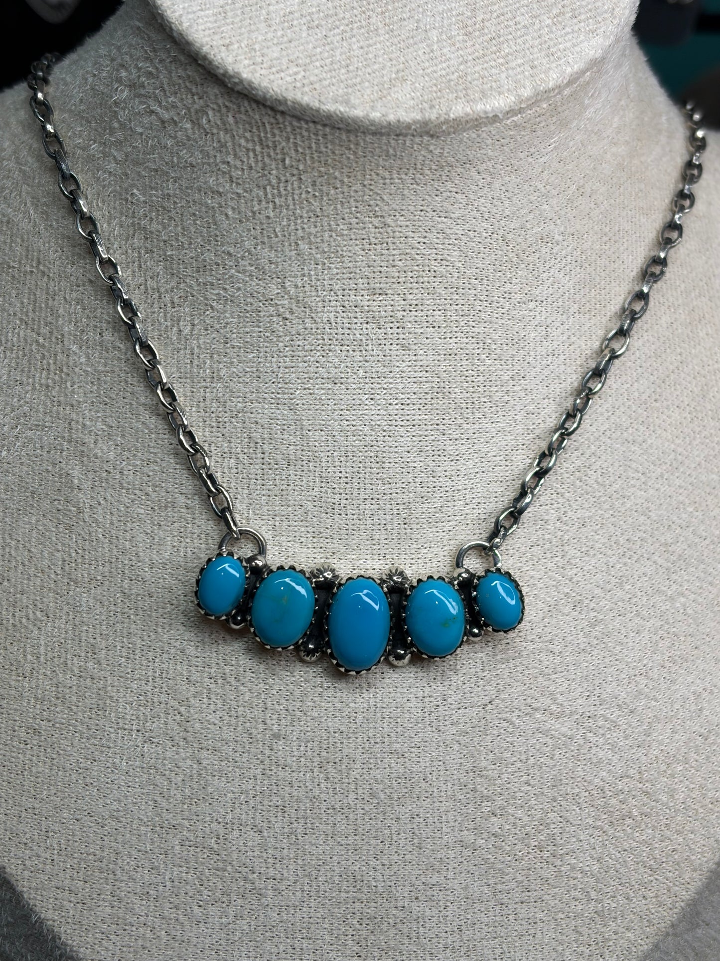 Handcrafted Multi-Stone Bar Necklaces