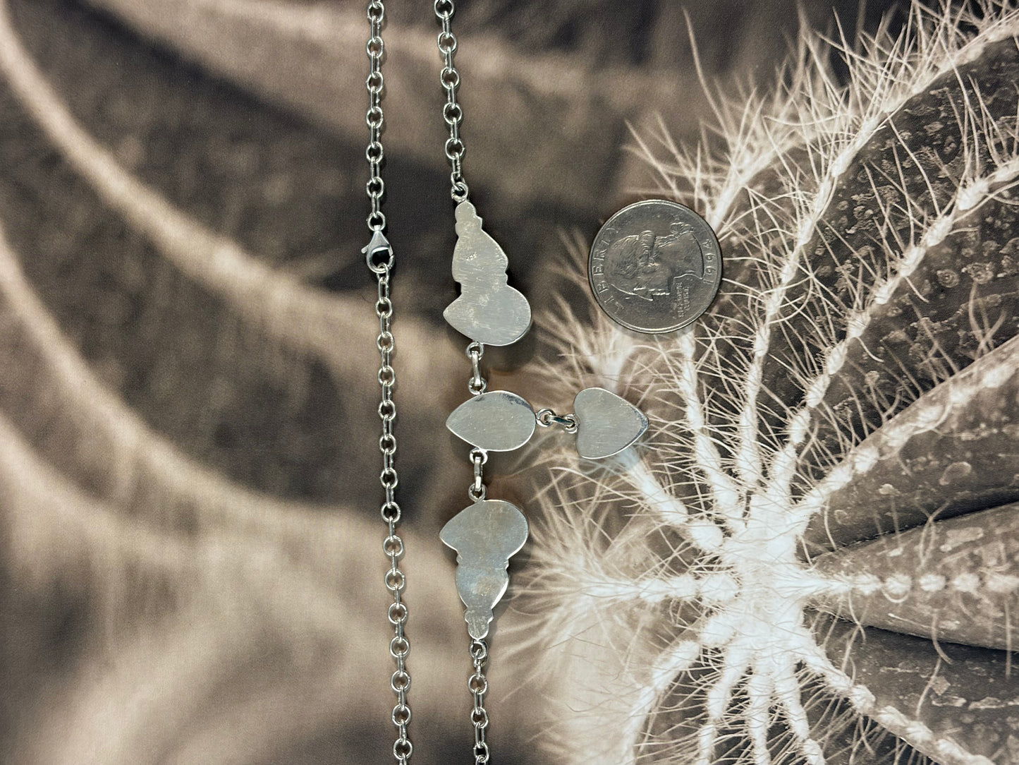 Golden Hills & White Buffalo Choker Necklace