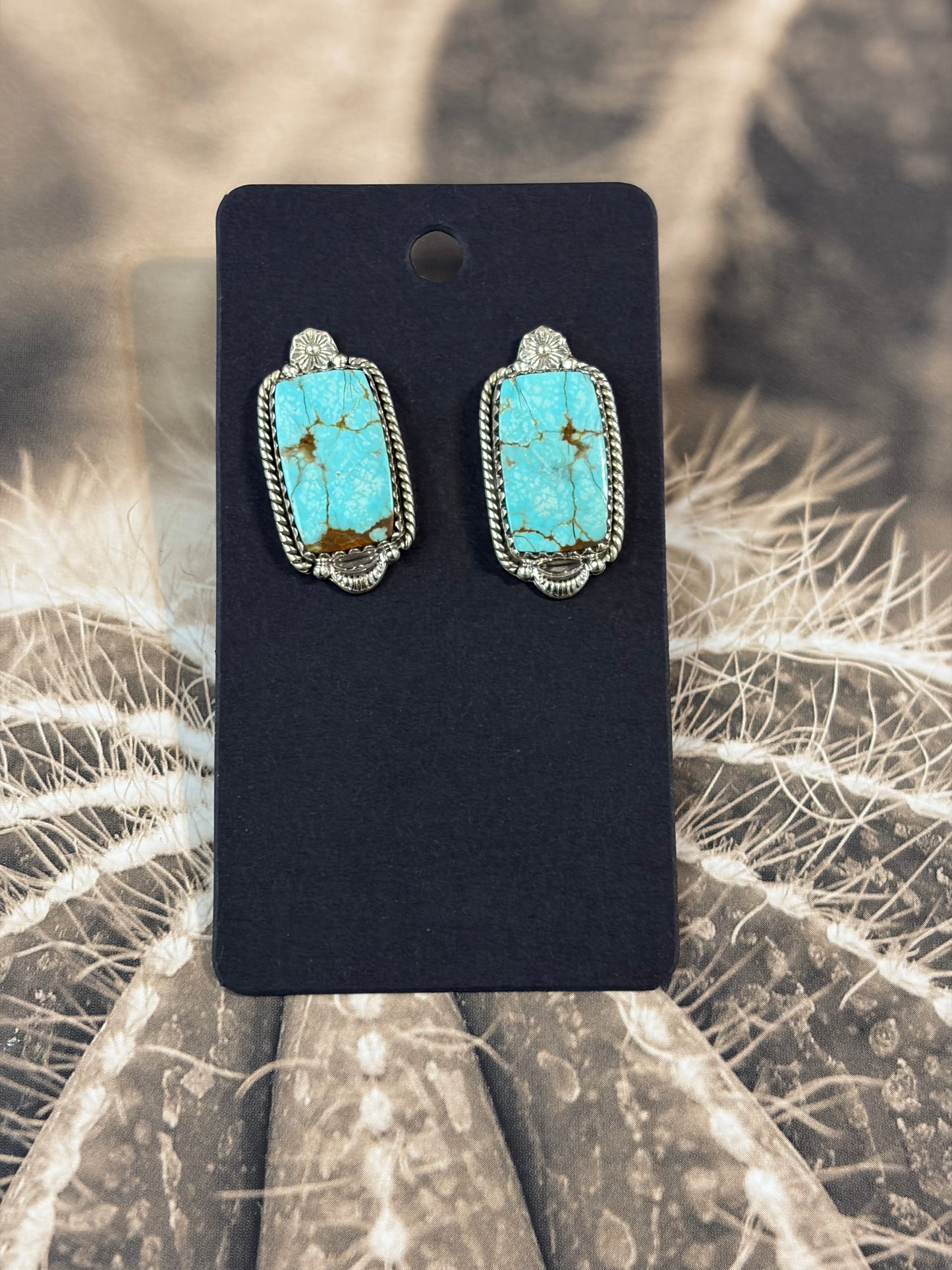 Mine 8 Turquoise Earrings