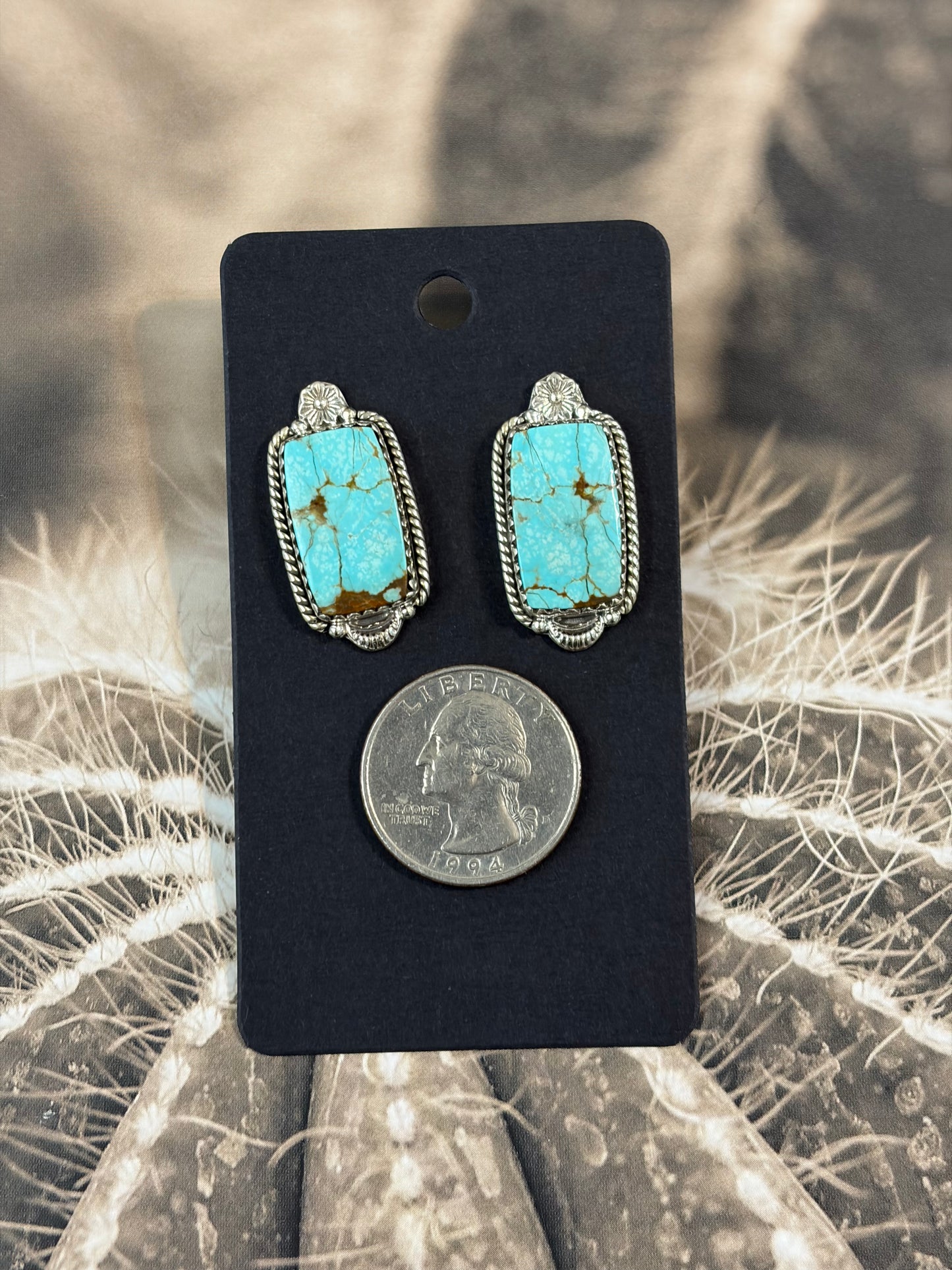 Mine 8 Turquoise Earrings