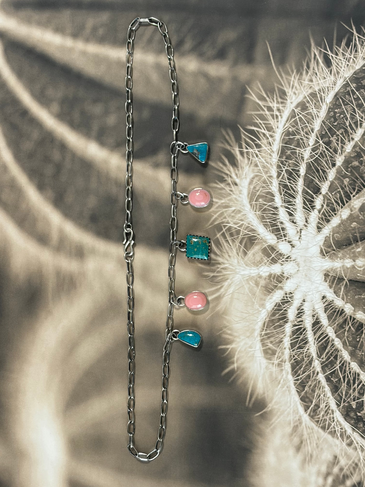 Handcrafted Charm Choker Necklace