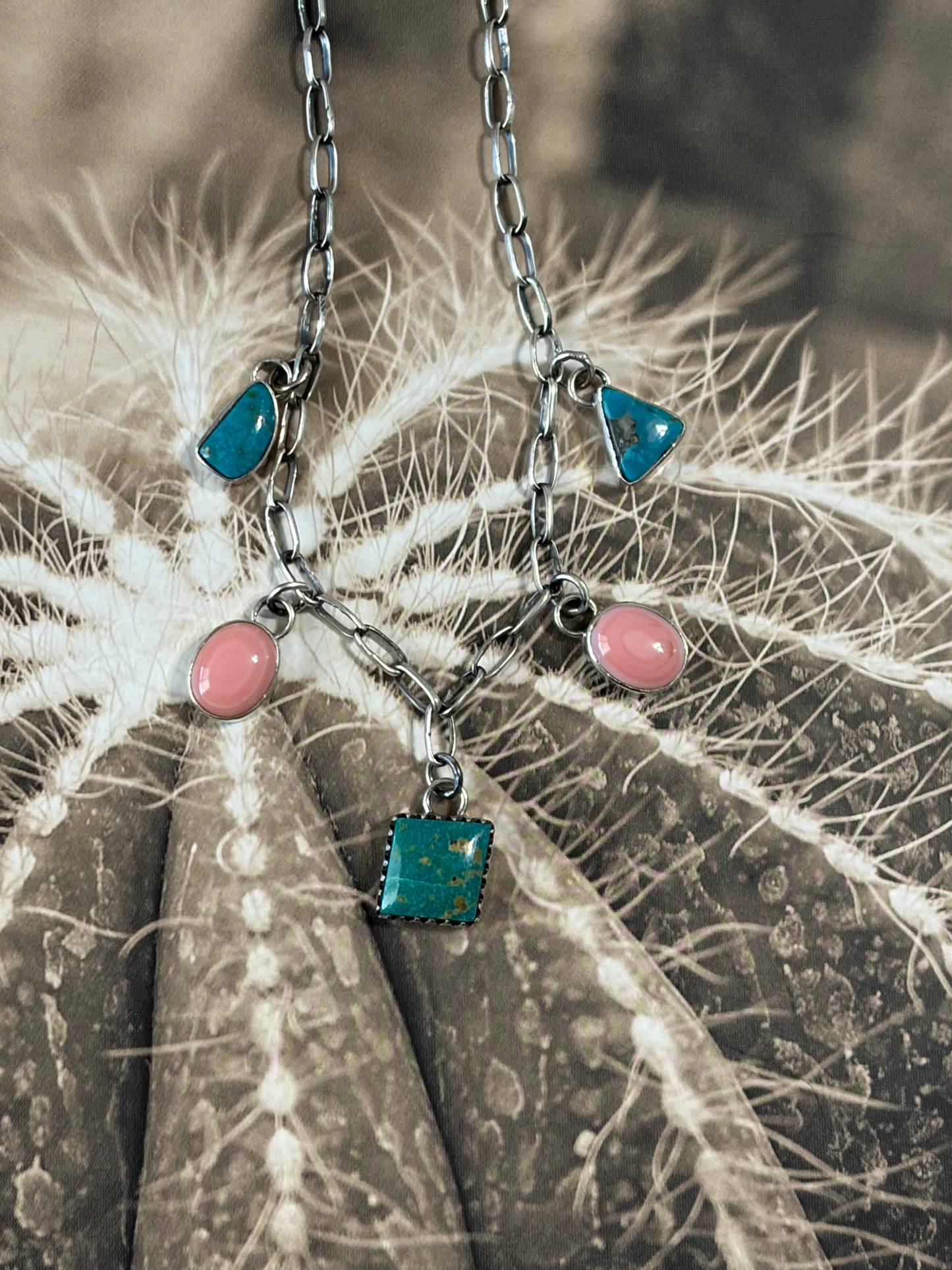 Handcrafted Charm Choker Necklace