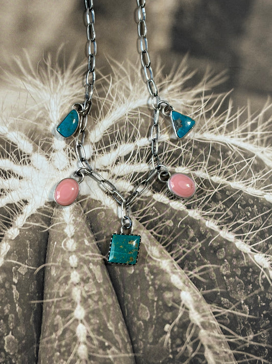 Handcrafted Charm Choker Necklace