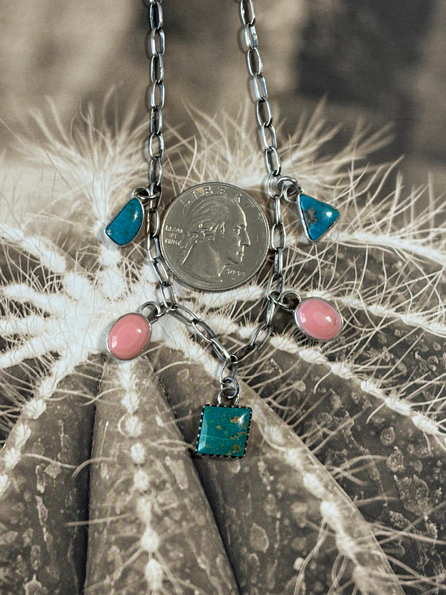 Handcrafted Charm Choker Necklace