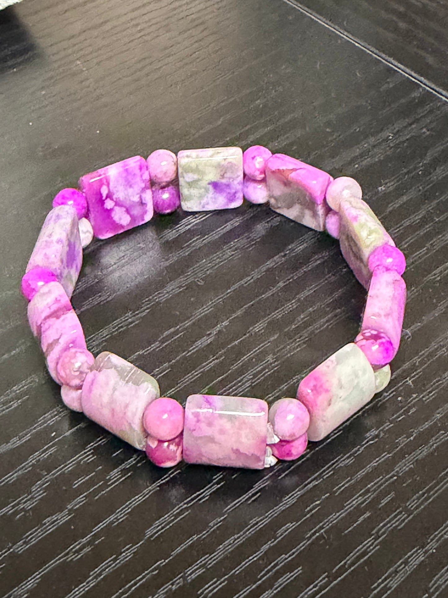 Natural Gemstone Stretch Bracelets