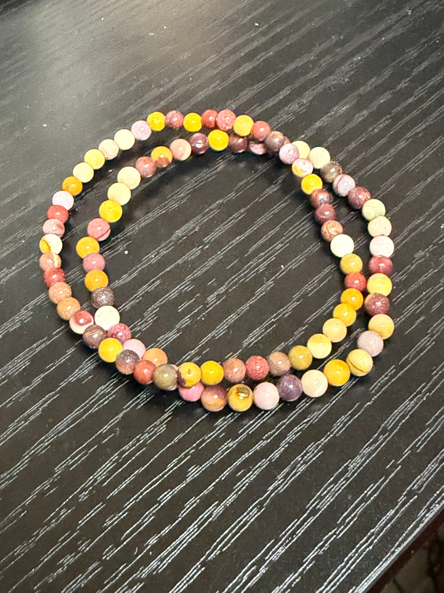 Natural Gemstone Stretch Bracelets