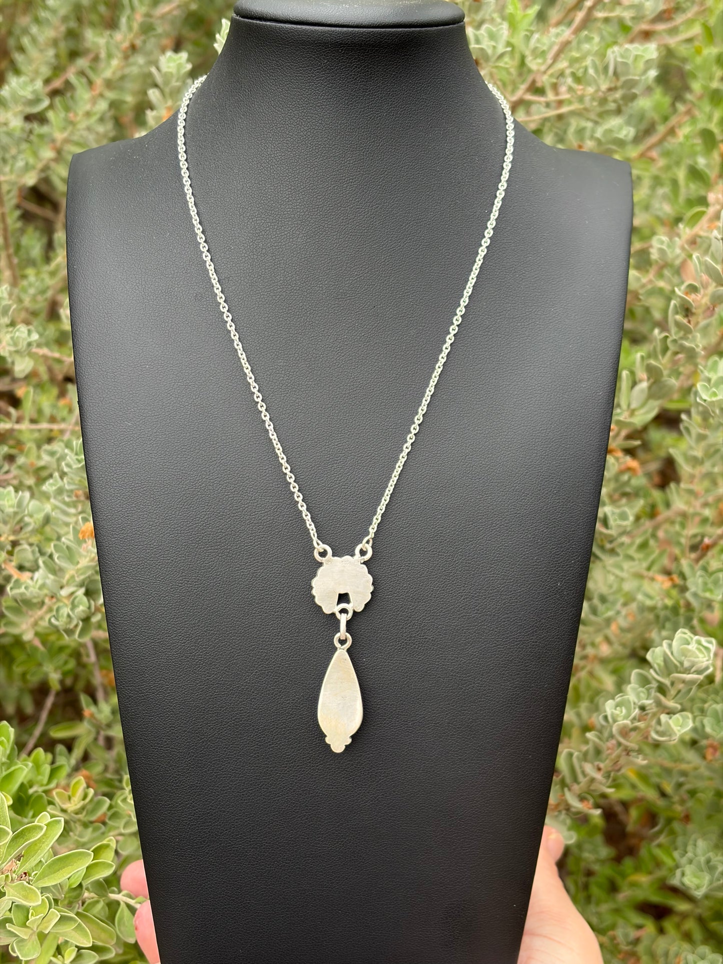 Kingman Cluster & Blackjack Necklace