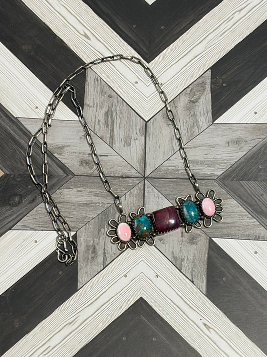 Handcrafted Multi-Bar Necklace