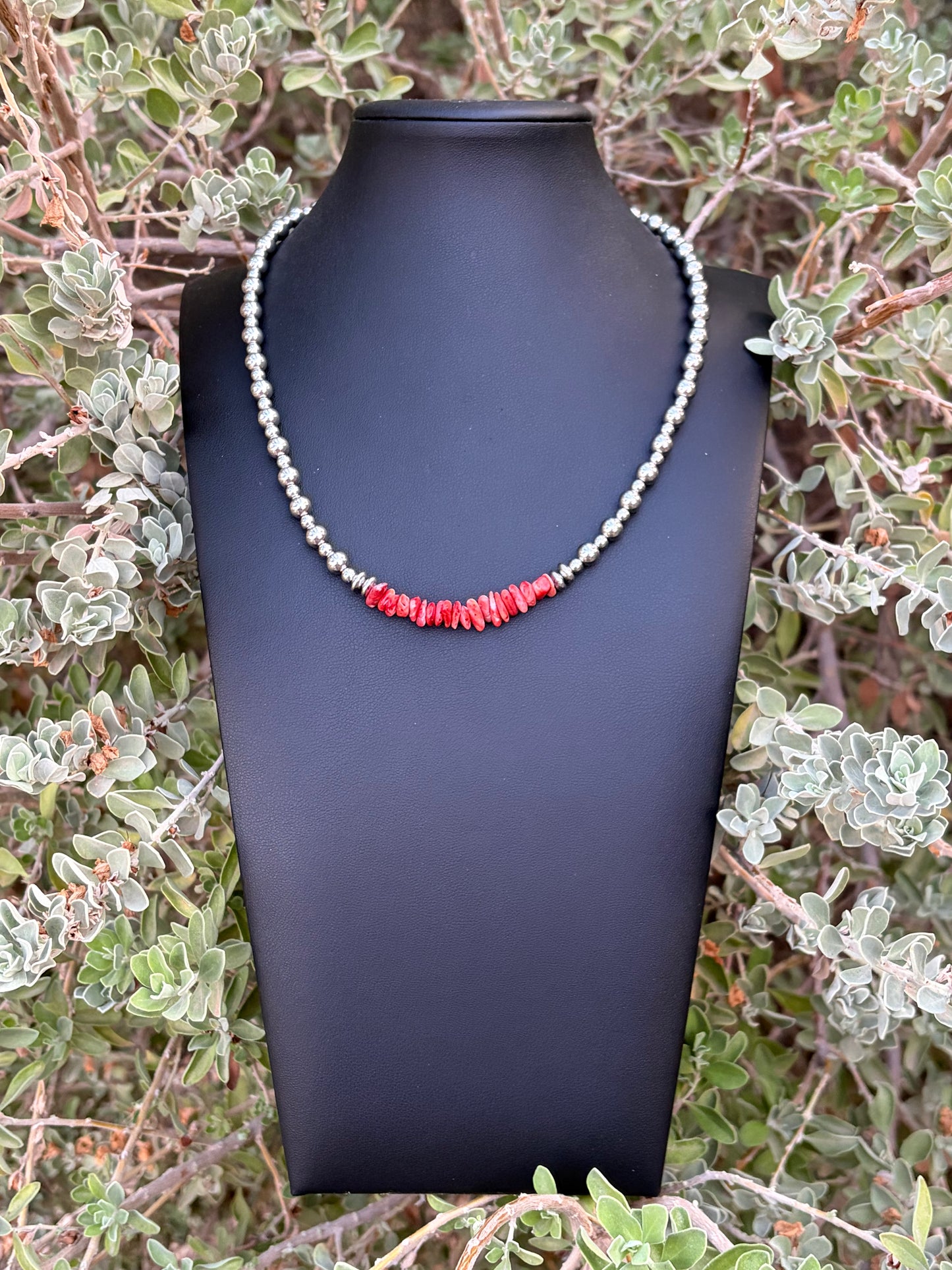 The Desert Steel Confetti Necklace