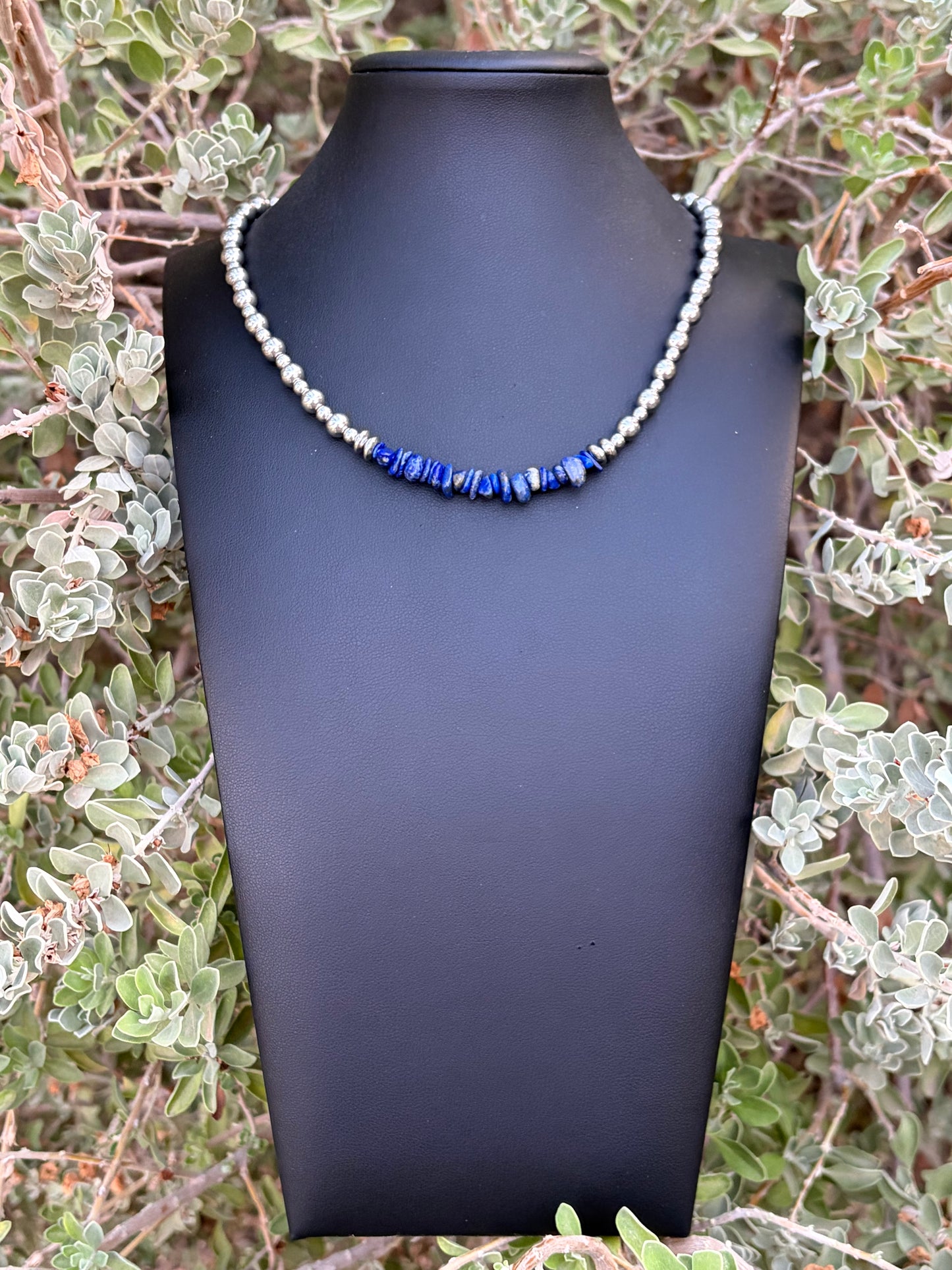 The Desert Steel Confetti Necklace