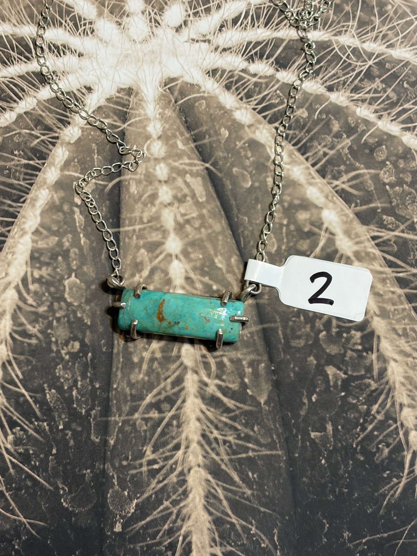 The Turquoise Bar Necklace