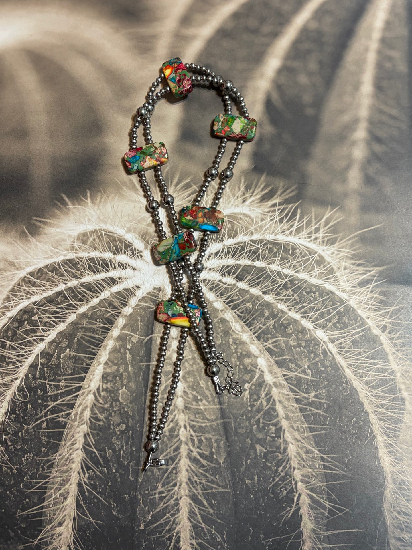 Sediment Double Strand Choker Necklace