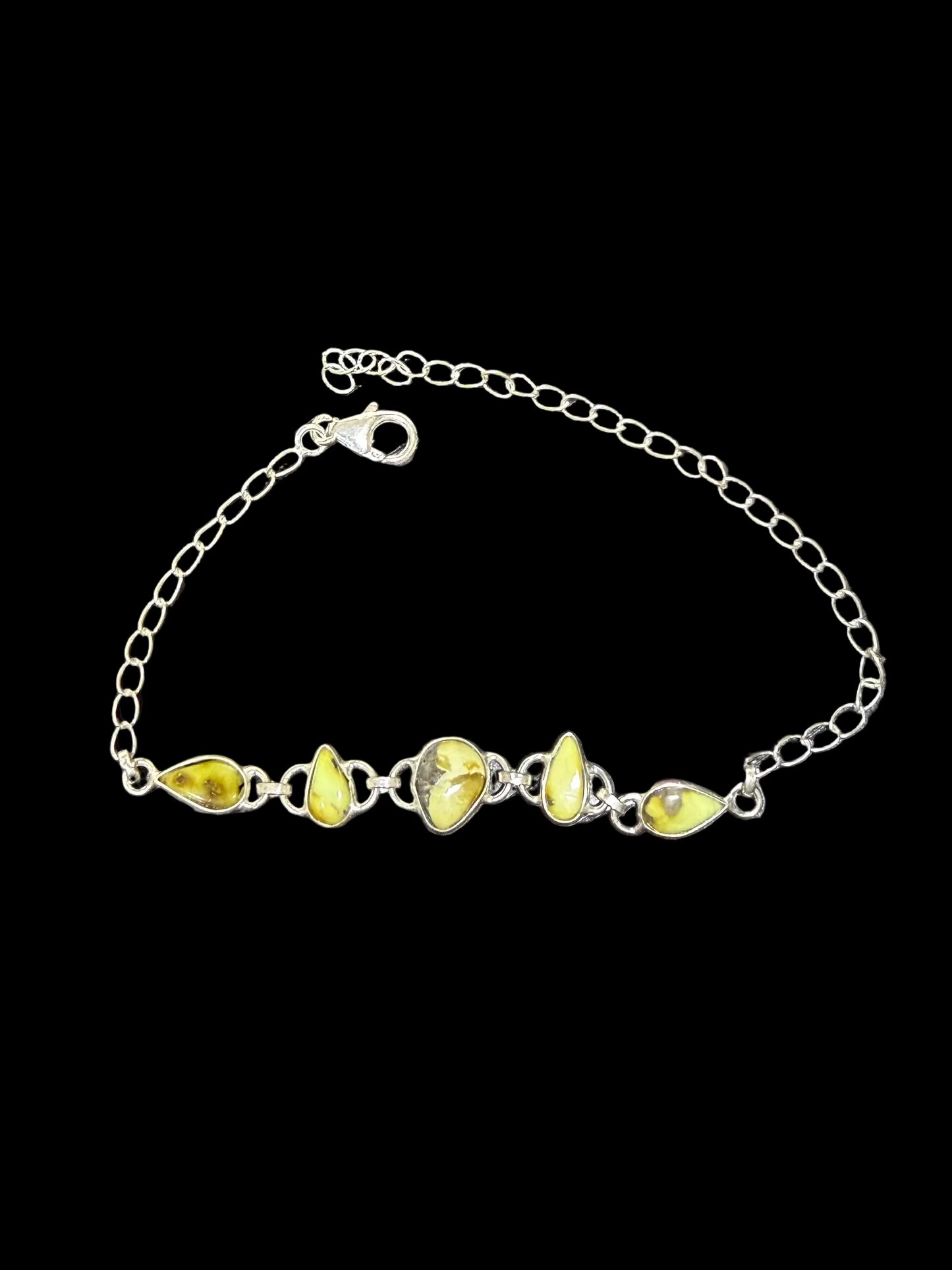 Palomino Variscite Bracelet - Adjustable up to 8.5”