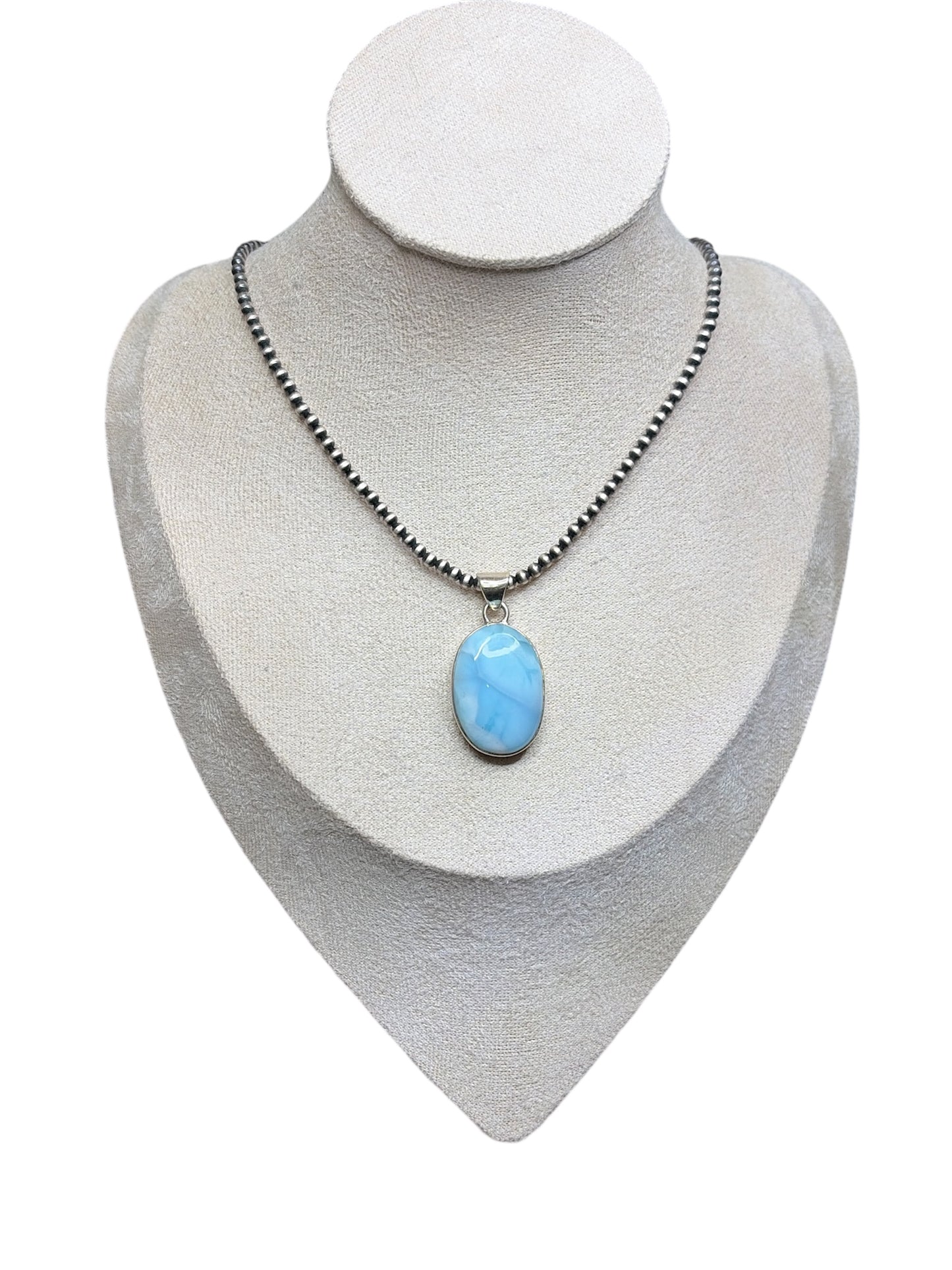 Larimar Statement Pendants